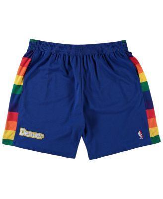 Men's Mitchell & Ness Royal Denver Nuggets Big & Tall Hardwood Classics Team Swingman Shorts, Size: 2XB, Nug Blue Product Image