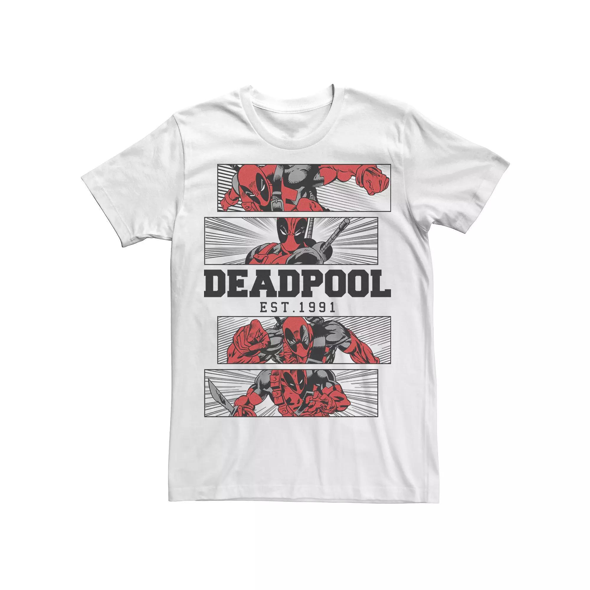 Men's Marvel Deadpool 30th Est. 1991 PaneTee,  Product Image