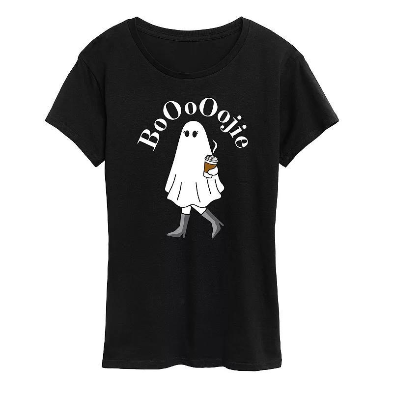 Womens Boojie Ghost Graphic Tee Blue Product Image