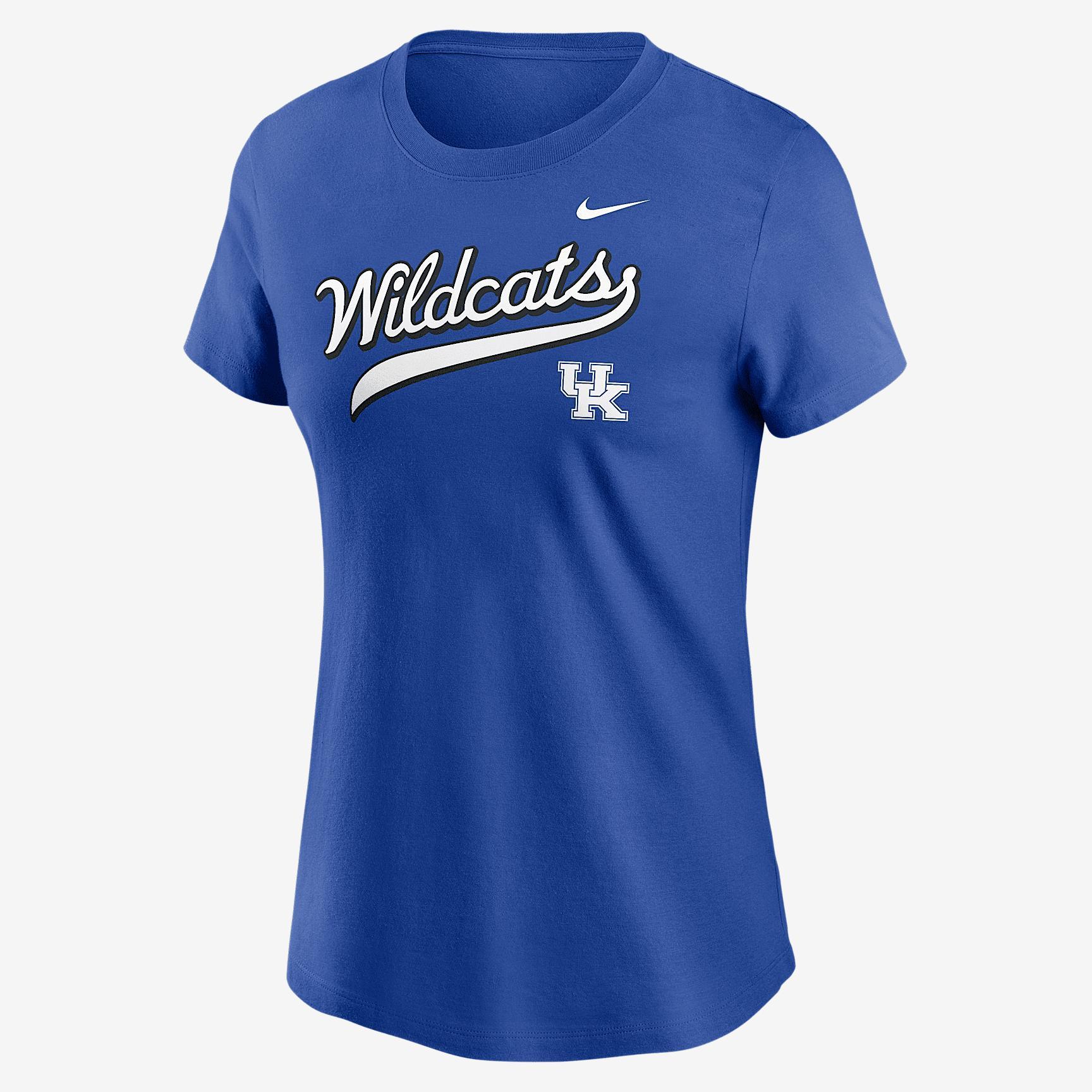 Texas Athletic Prep Arch Local Script Nike Womens College T-Shirt | NKAF81FTXE-XFN Product Image