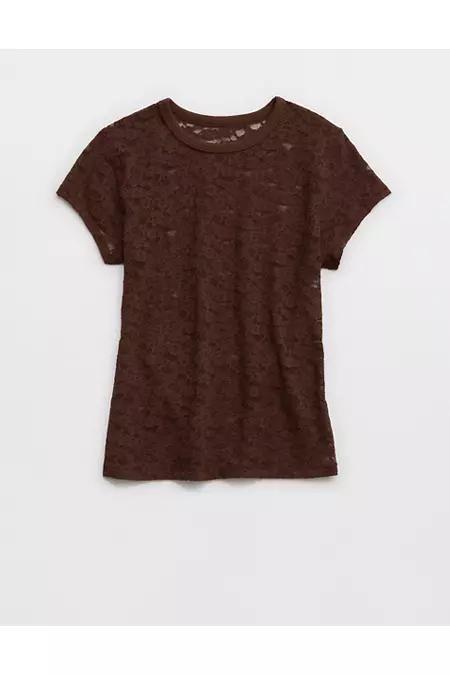 Aerie Lace Vintage T-Shirt Women's Product Image