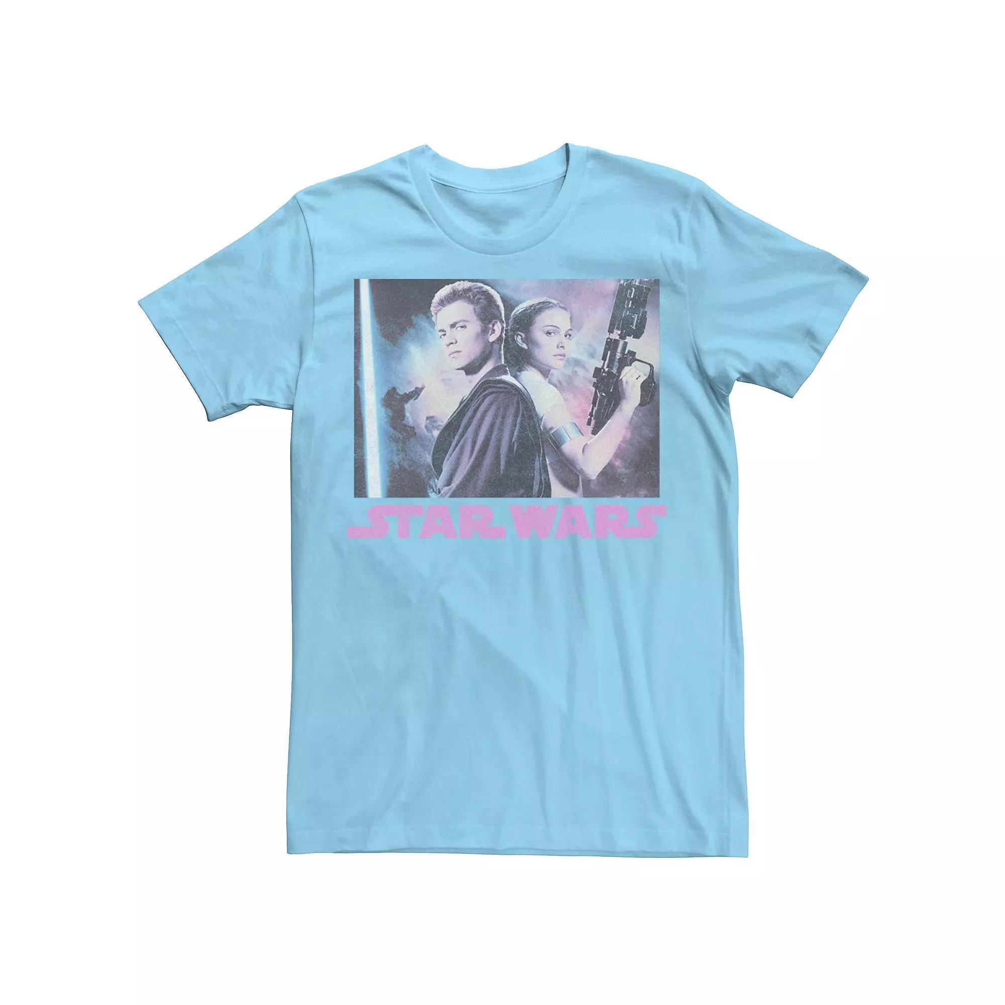 Men's Star Wars Annakin & Padme Classic Portrait Tee,  Product Image