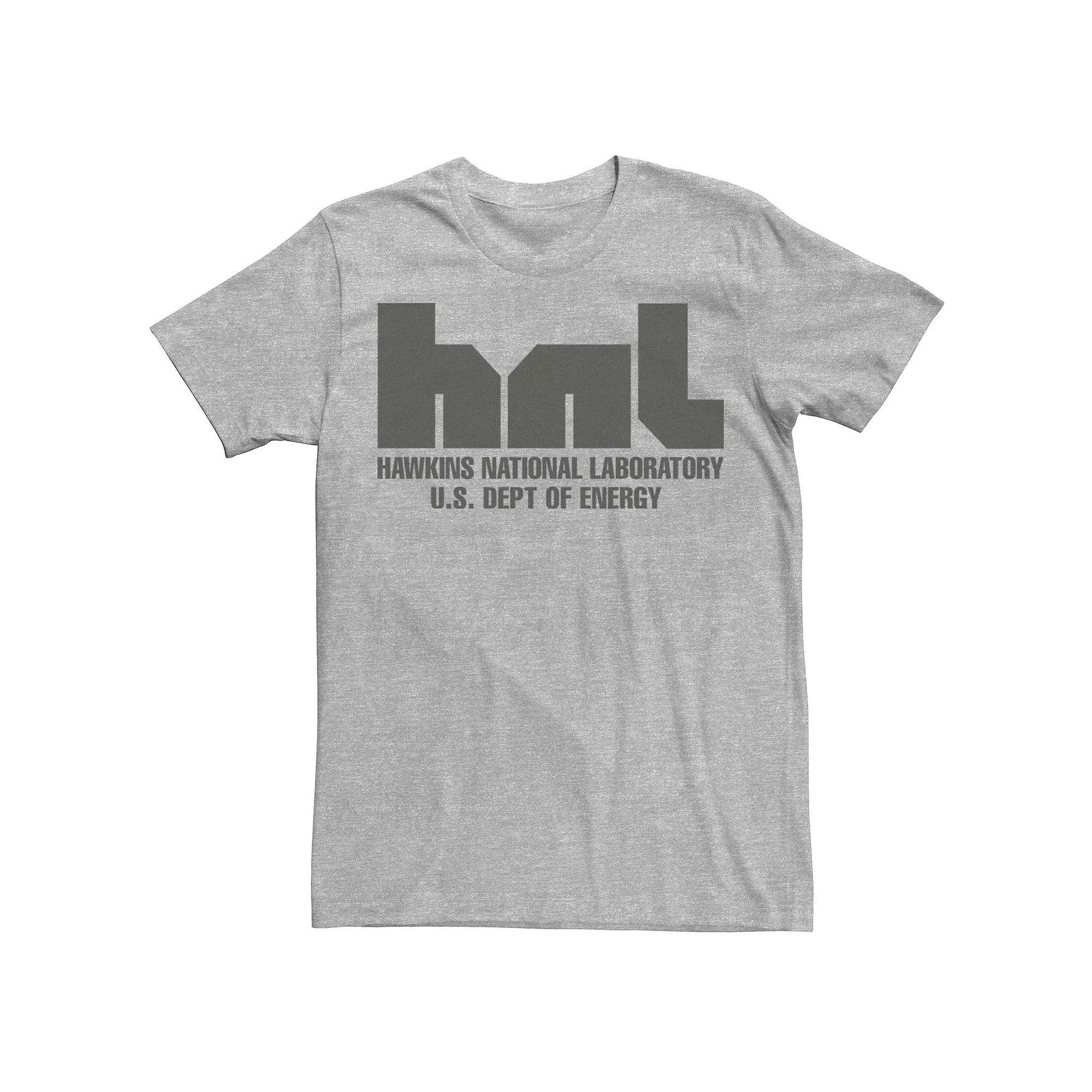 Men's Stranger Things HNL Hawkins National Laboratory Logo Tee,  Product Image