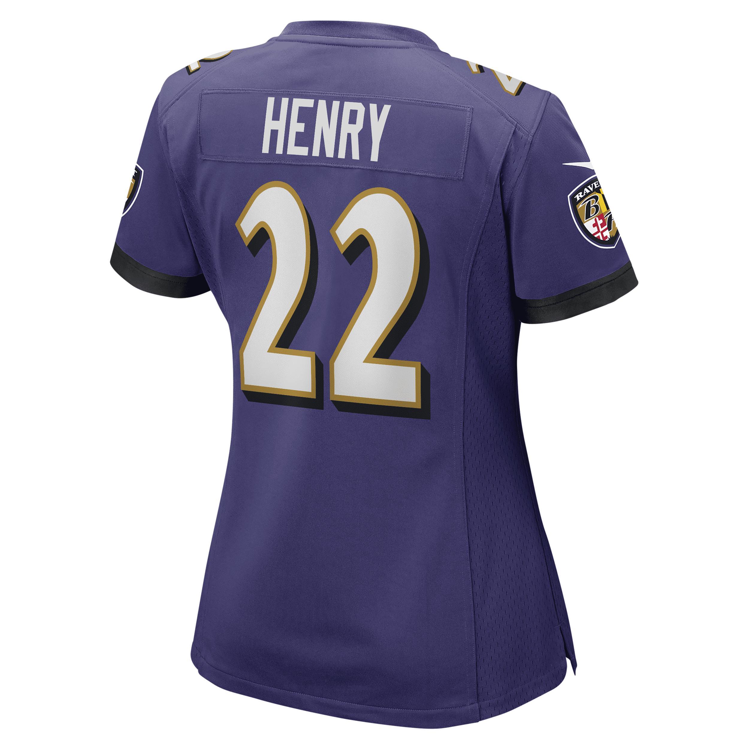 Derrick Henry Baltimore Ravens Nike Women's NFL Game Football Jersey Product Image