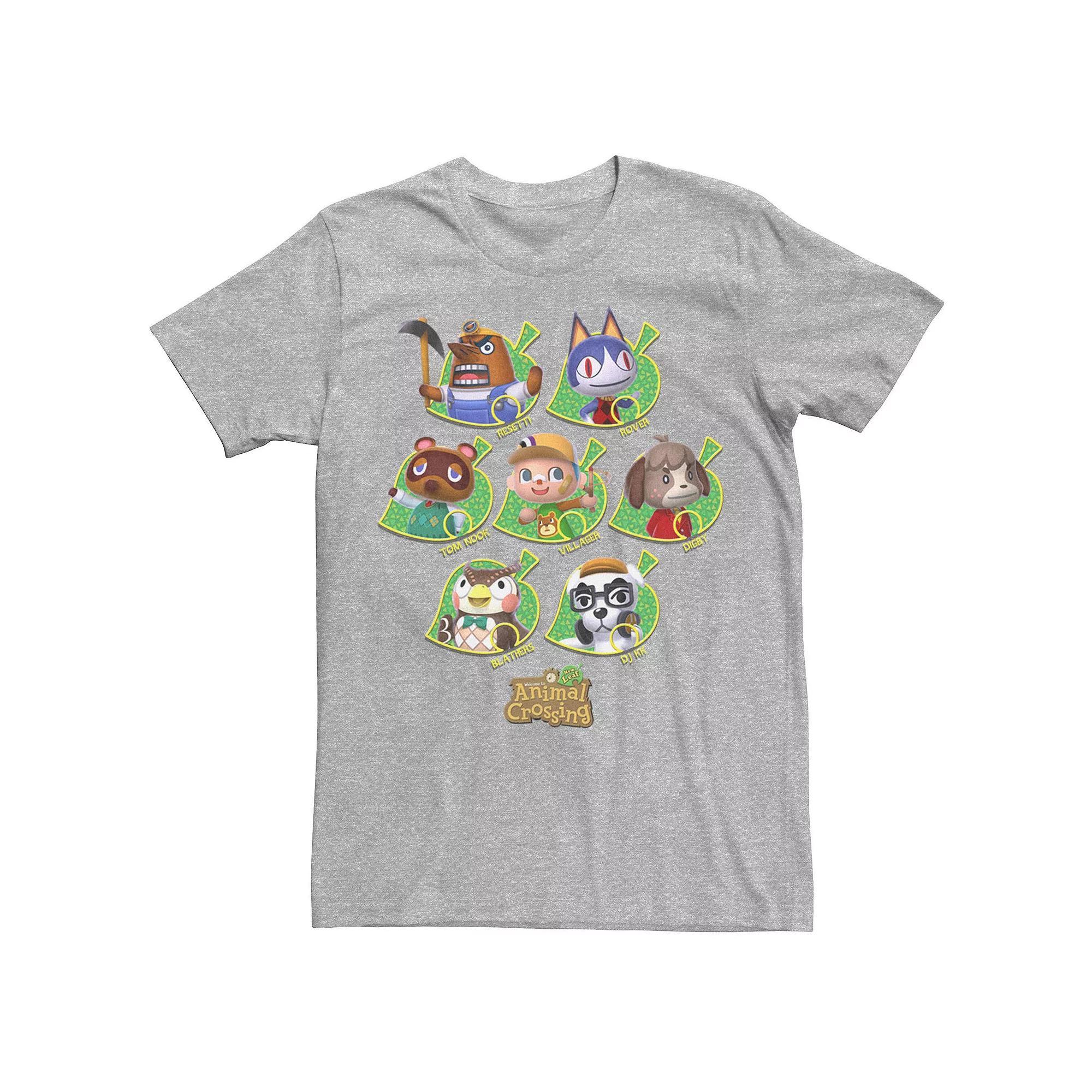 Men's Nintendo Animal Crossing New Leaf Towns People Tee,  Product Image