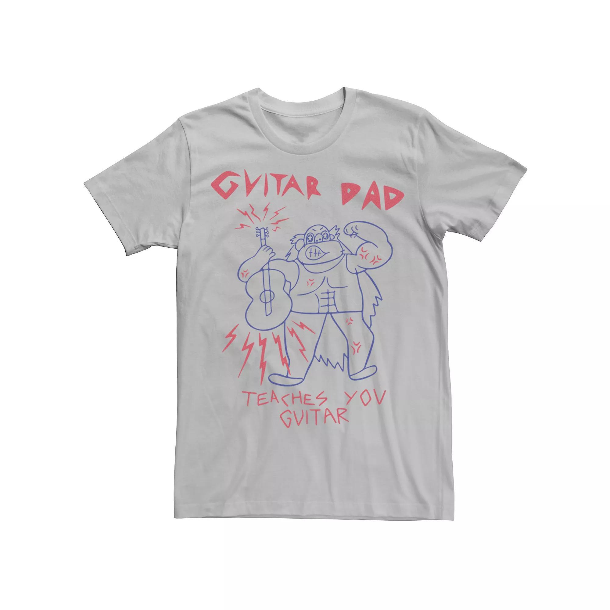 Men's Cartoon Network Steven Universe Guitar Dad Tee,  Product Image