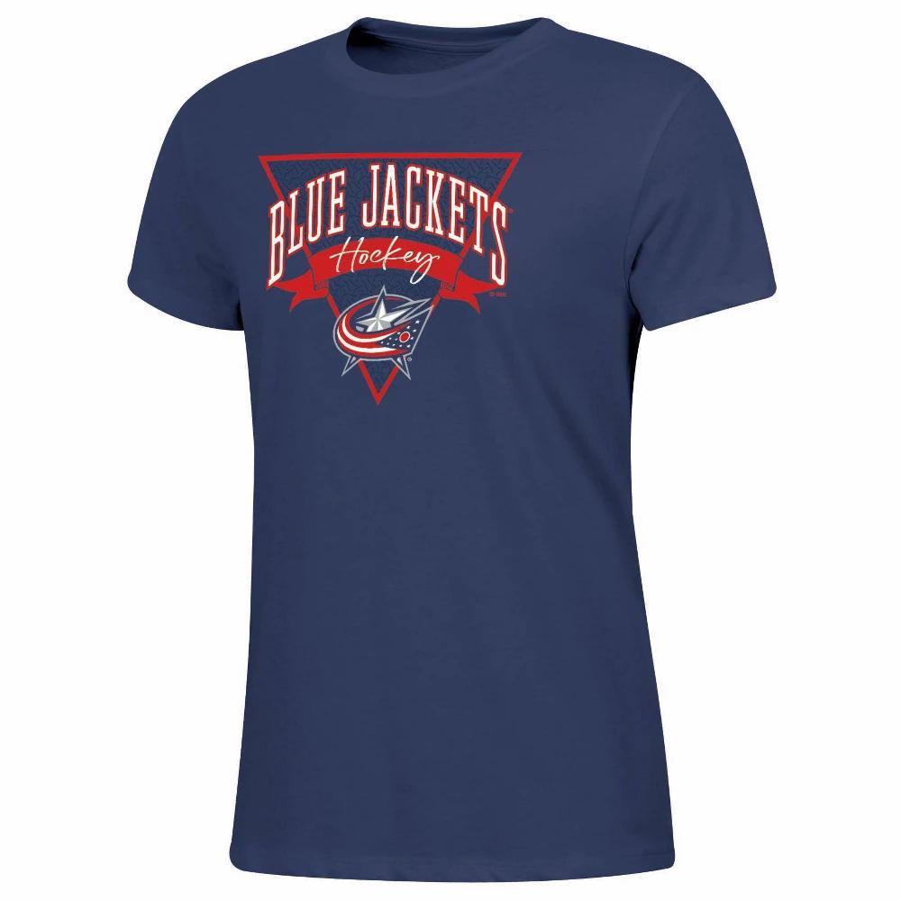 NHL Columbus Blue Jackets Womens Short Sleeve T-Shirt Product Image