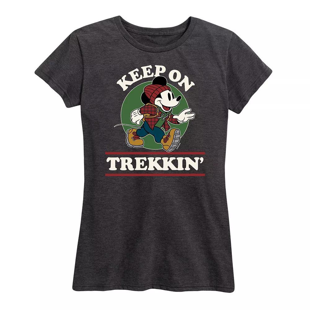 Disney's Mickey Mouse Women's Keep On Trekkin' Graphic Tee,  Product Image