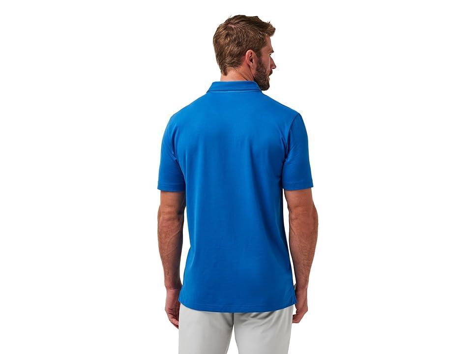 TravisMathew Los Angeles Dodgers Club Rules Polo (Classic ) Men's Short Sleeve Knit Product Image