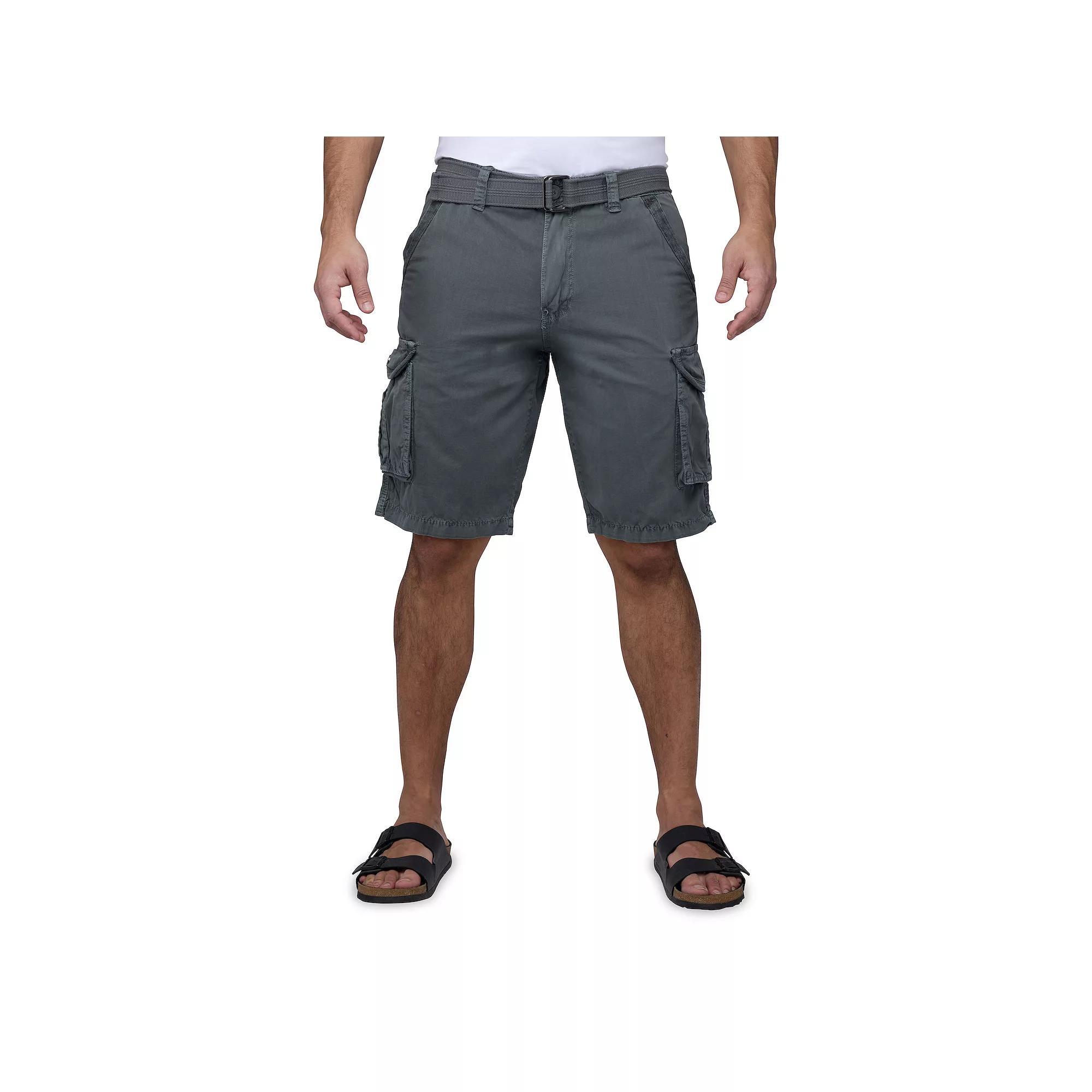 Men's RAW X by Xray Regular-Fit Belted Button Cargo Shorts,  Product Image