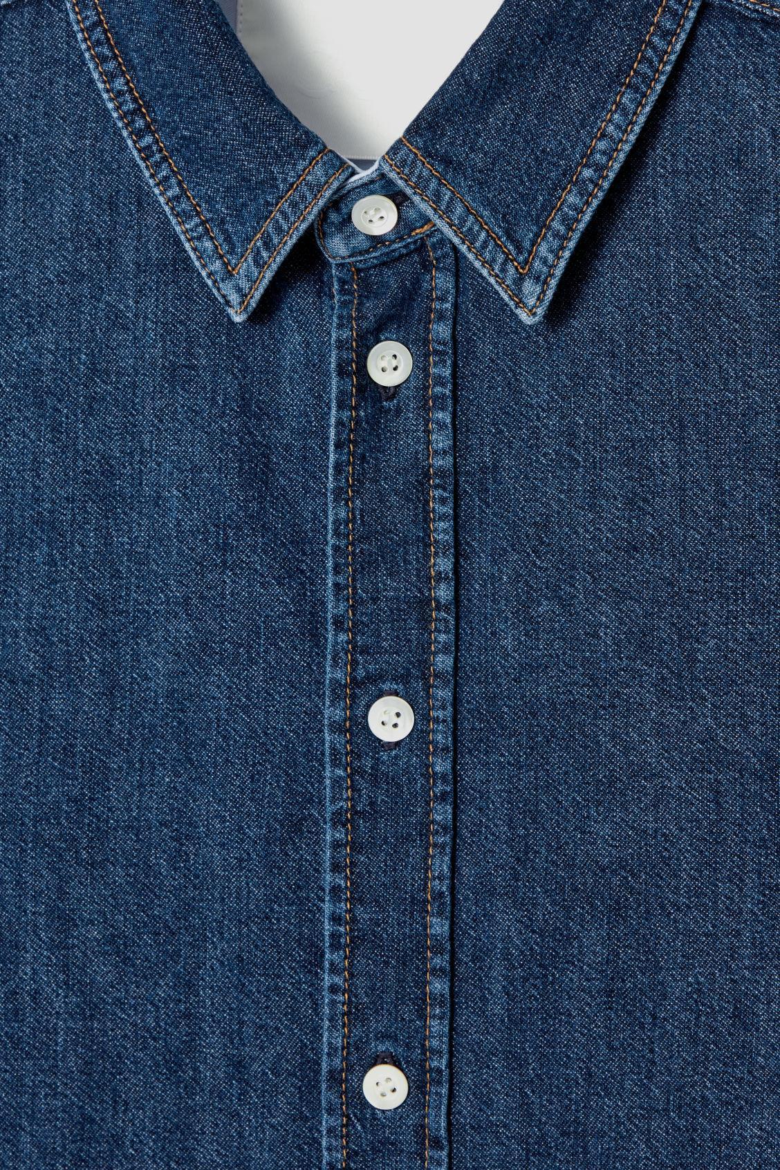 RELAXED DENIM OVERSHIRT Product Image
