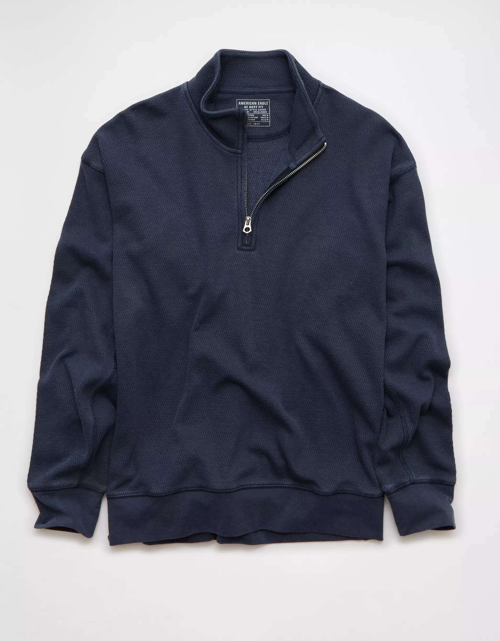 AE Boxy Quarter-Zip Thermal  Product Image