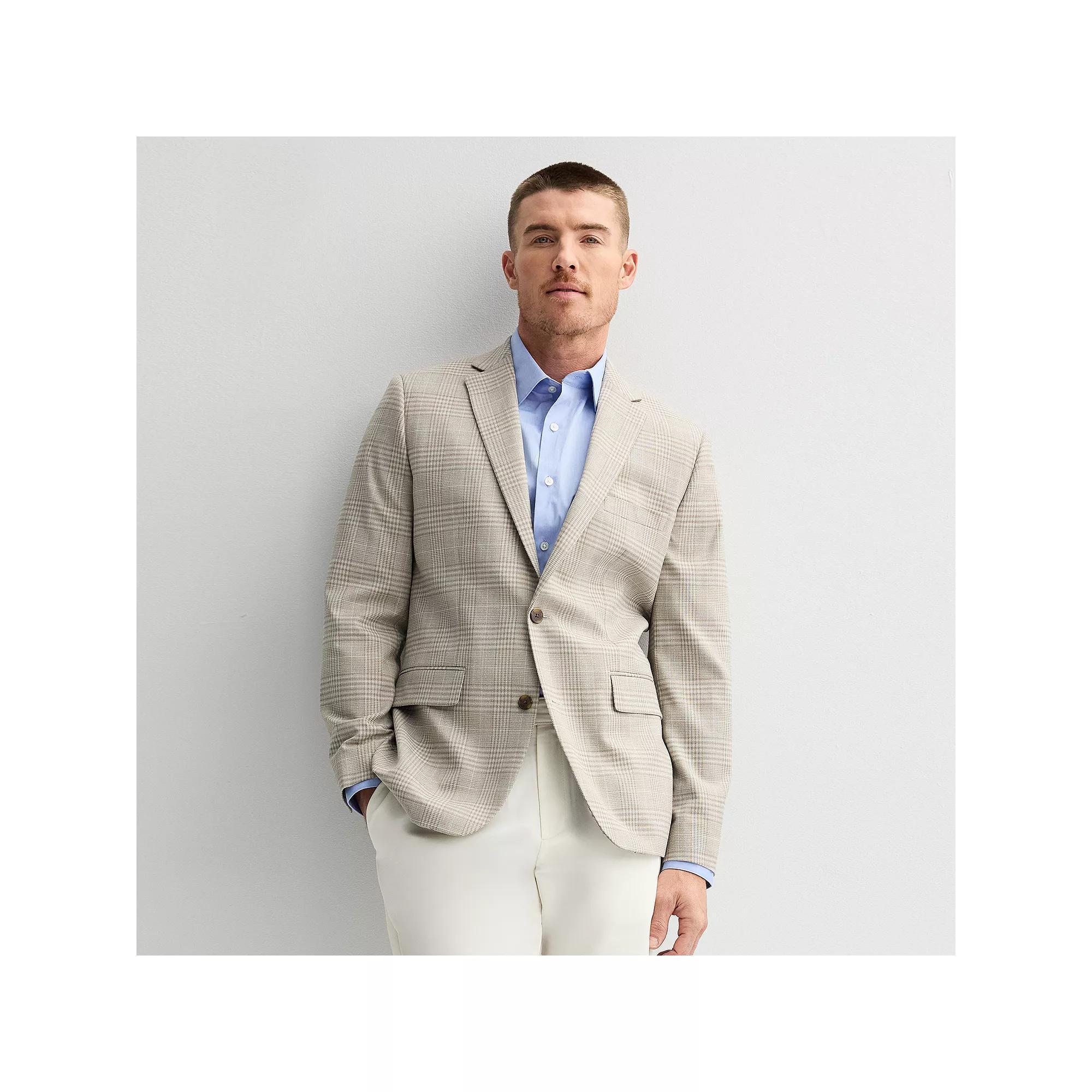Men's Apt. 9® Premier Flex Slim-Fit Essential Sport Coat, Size: 40 - Regular, Plaid Product Image