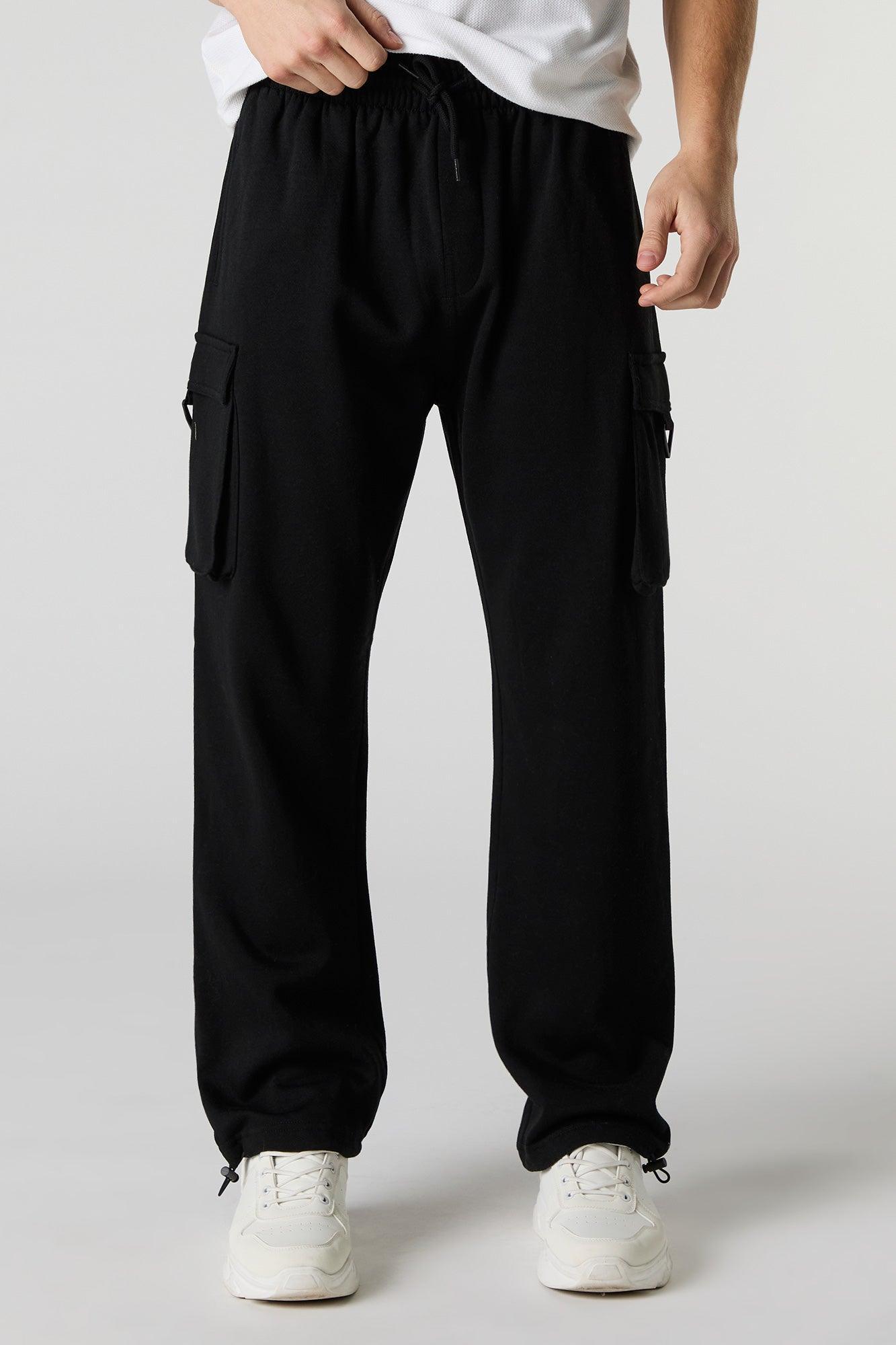 Fleece Toggle Hem Cargo Jogger Male Product Image