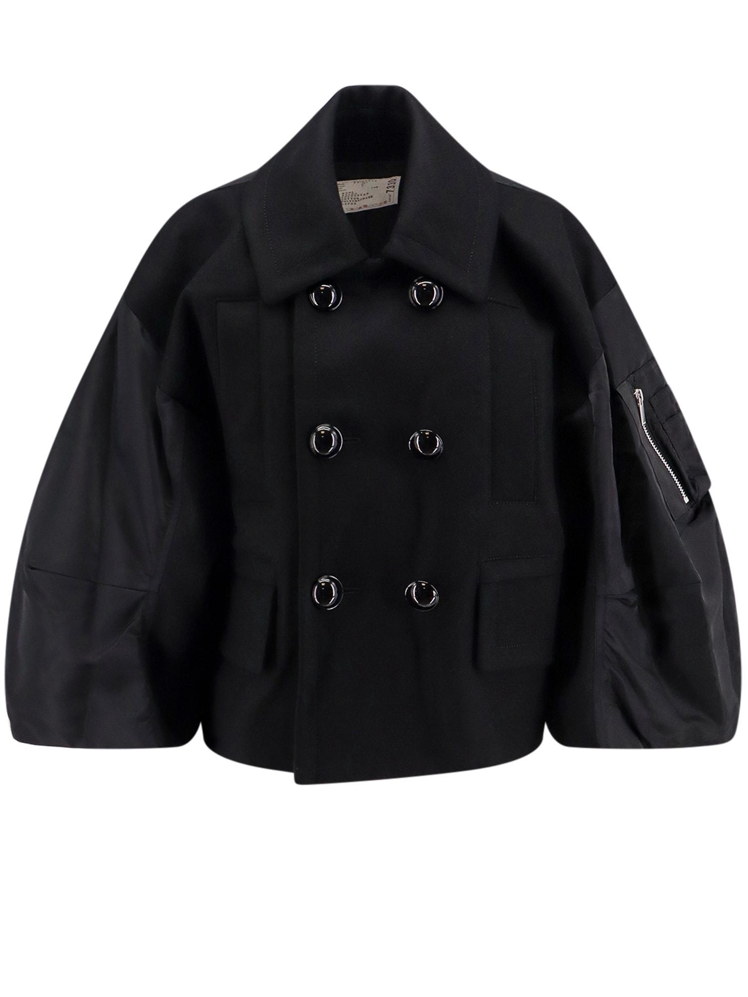 SACAI Jacket In Black Product Image