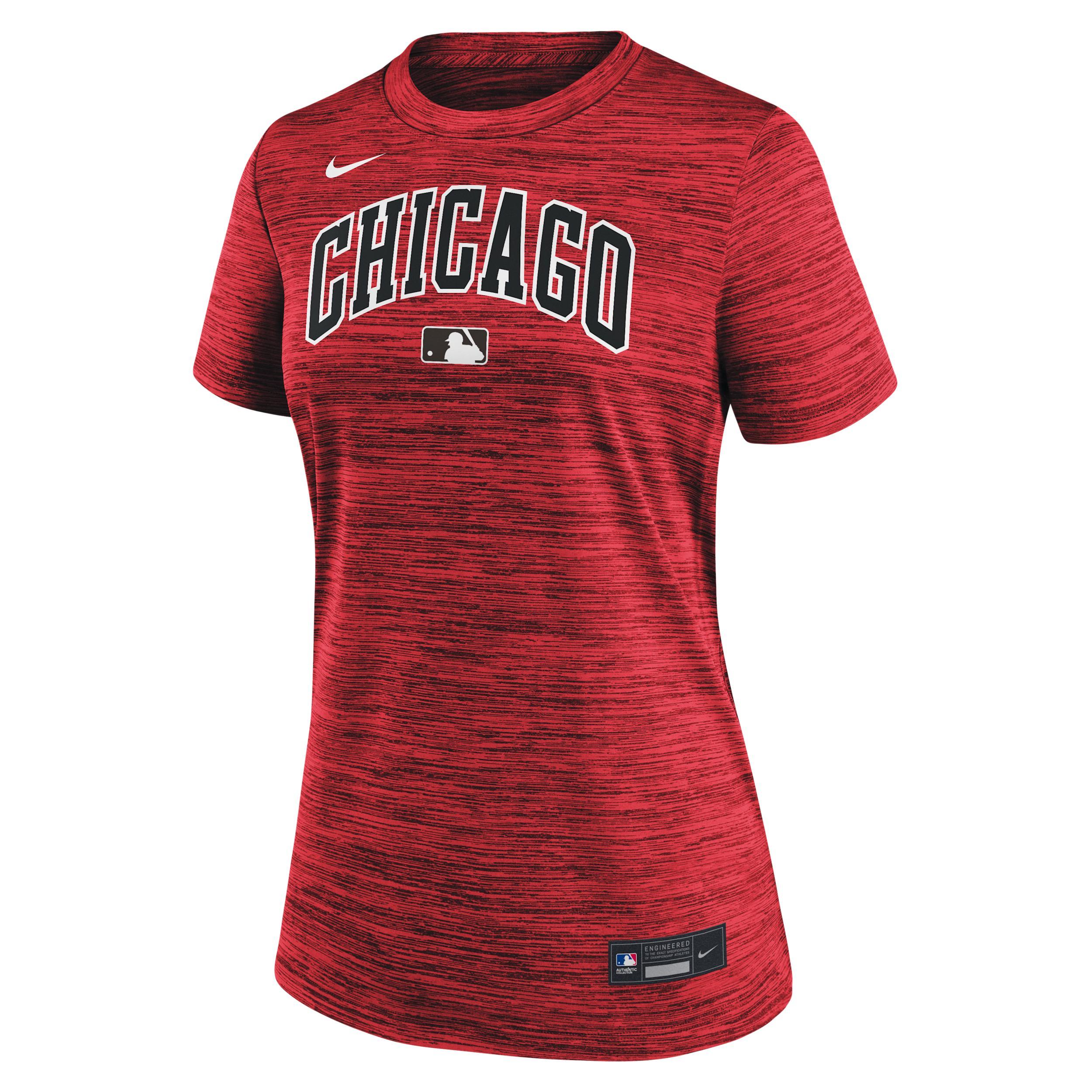 Chicago White Sox Authentic Collection City Connect Velocity Nike Women's Dri-FIT MLB T-Shirt Product Image
