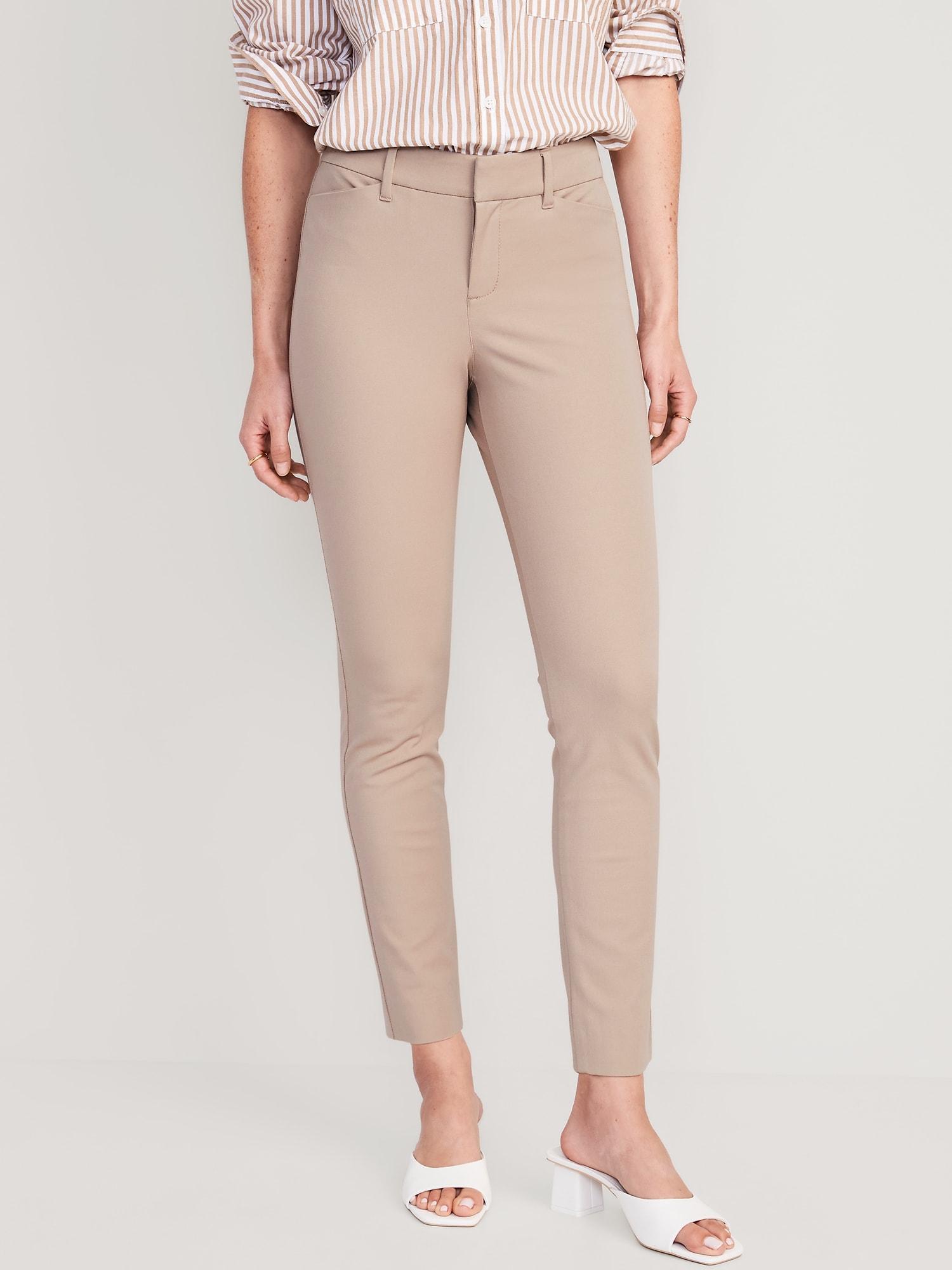 Mid-Rise Pixie Skinny Ankle Pants Product Image