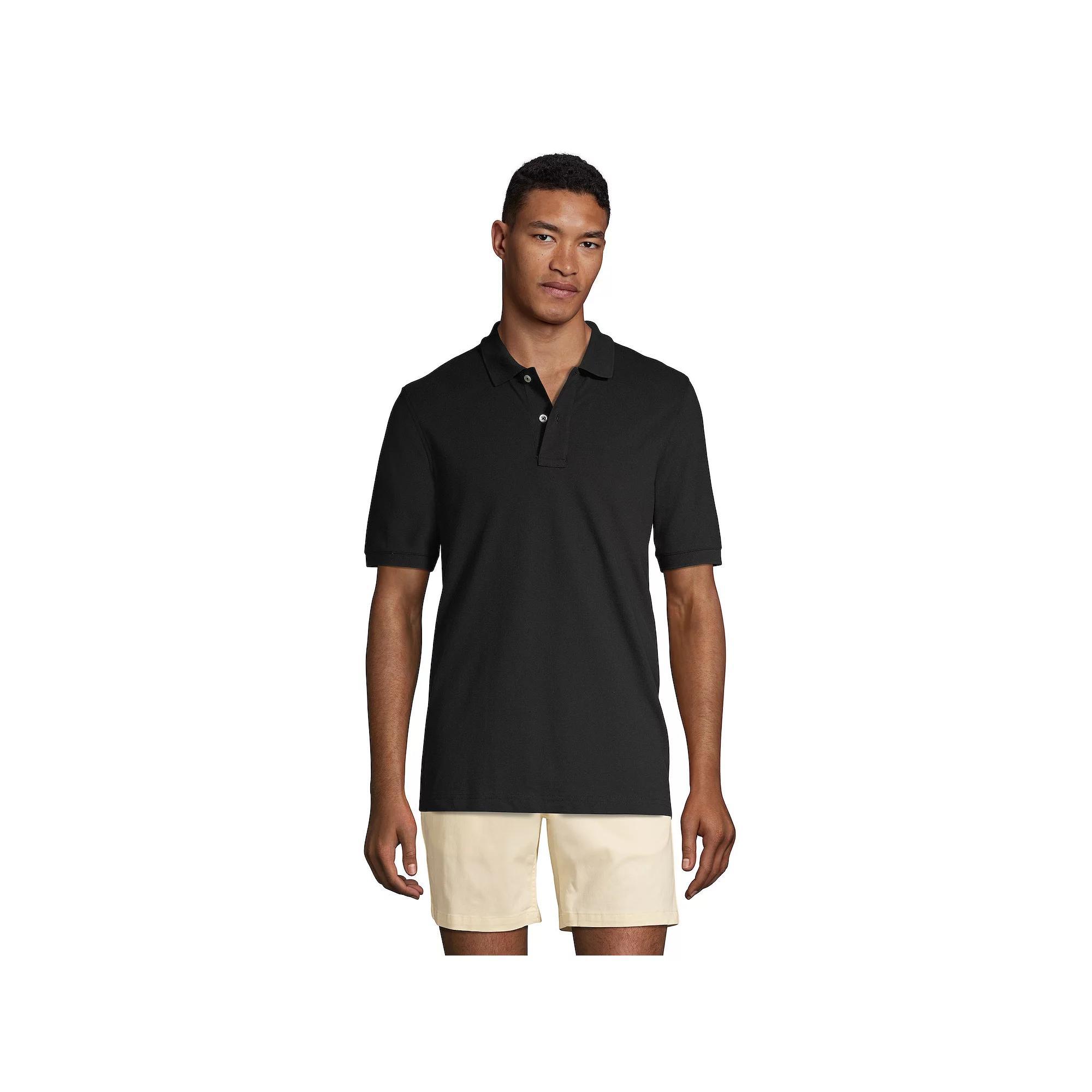 Men's Lands' End Comfort-First Mesh Polo Shirt,  Product Image