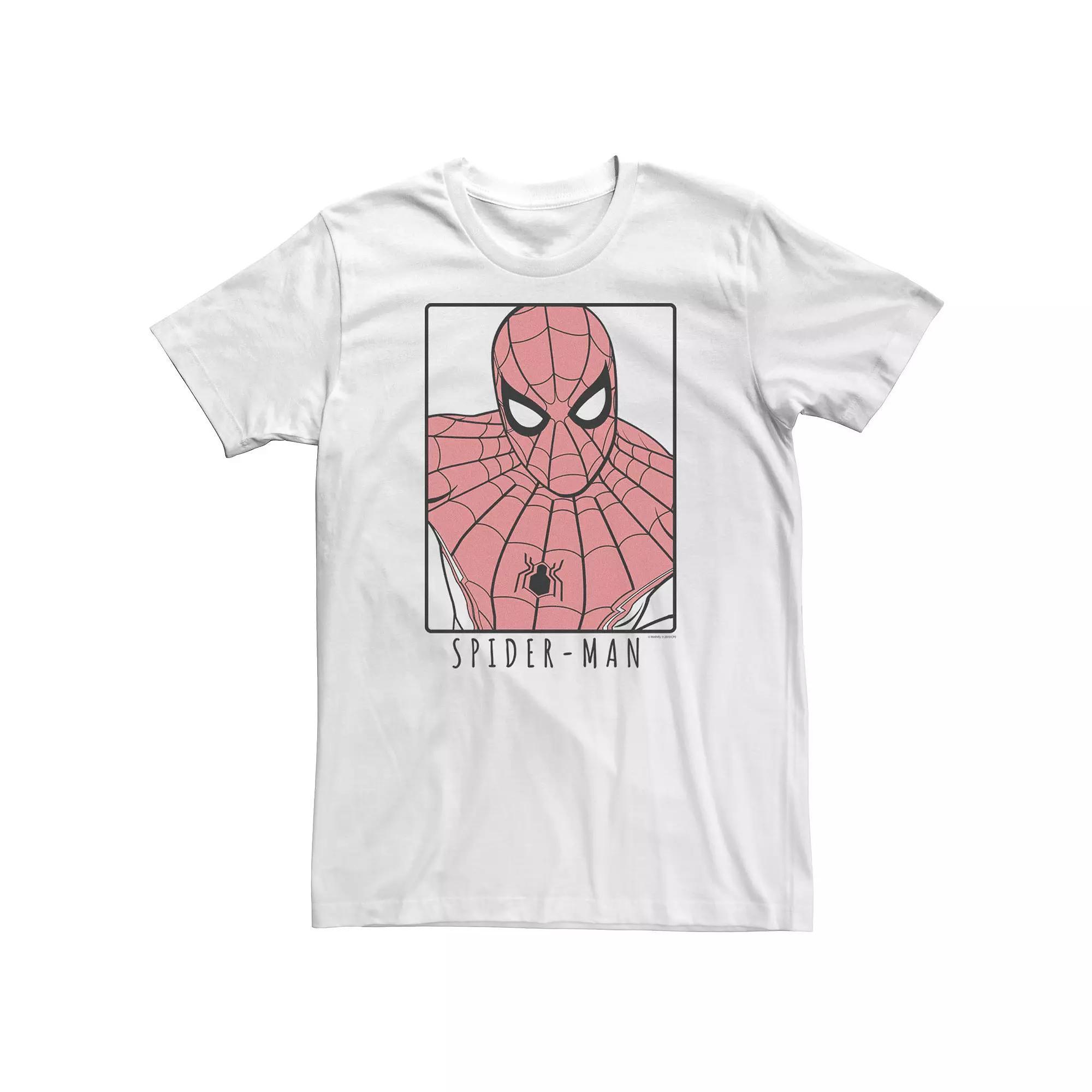 Big & Tall Marvel Spider-Man Far From Home Ornate Poster Tee, Men's,  Product Image