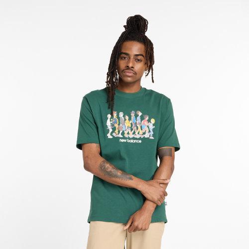 New Balance Men's Athletics Relaxed Archive Walk T-Shirt Product Image