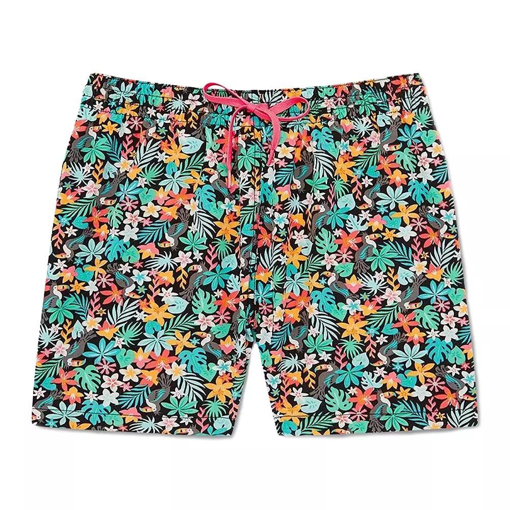 Men's Chubbies 5.5" Swim Trunks, Size: XXL, Black Team Product Image