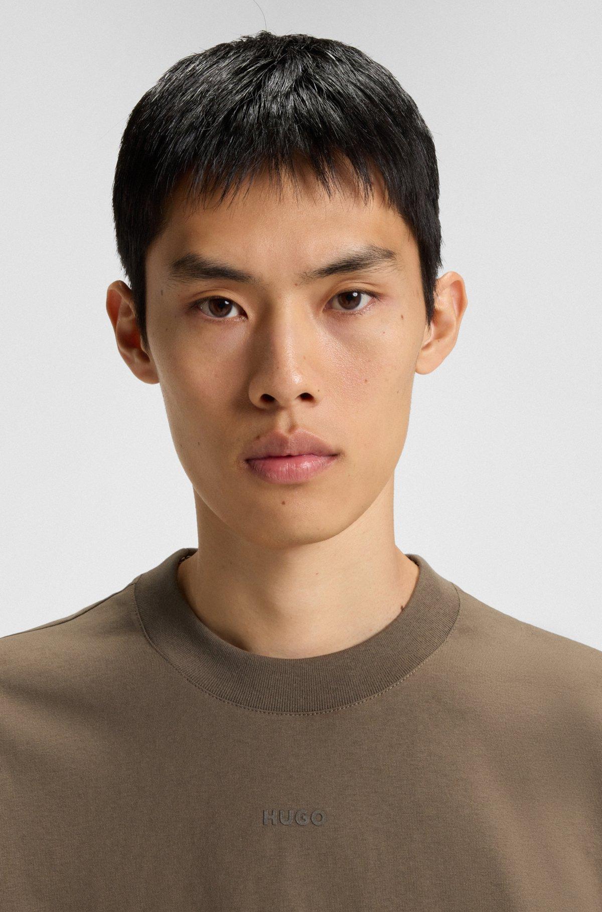 Relaxed-fit T-shirt in cotton with logo print Product Image