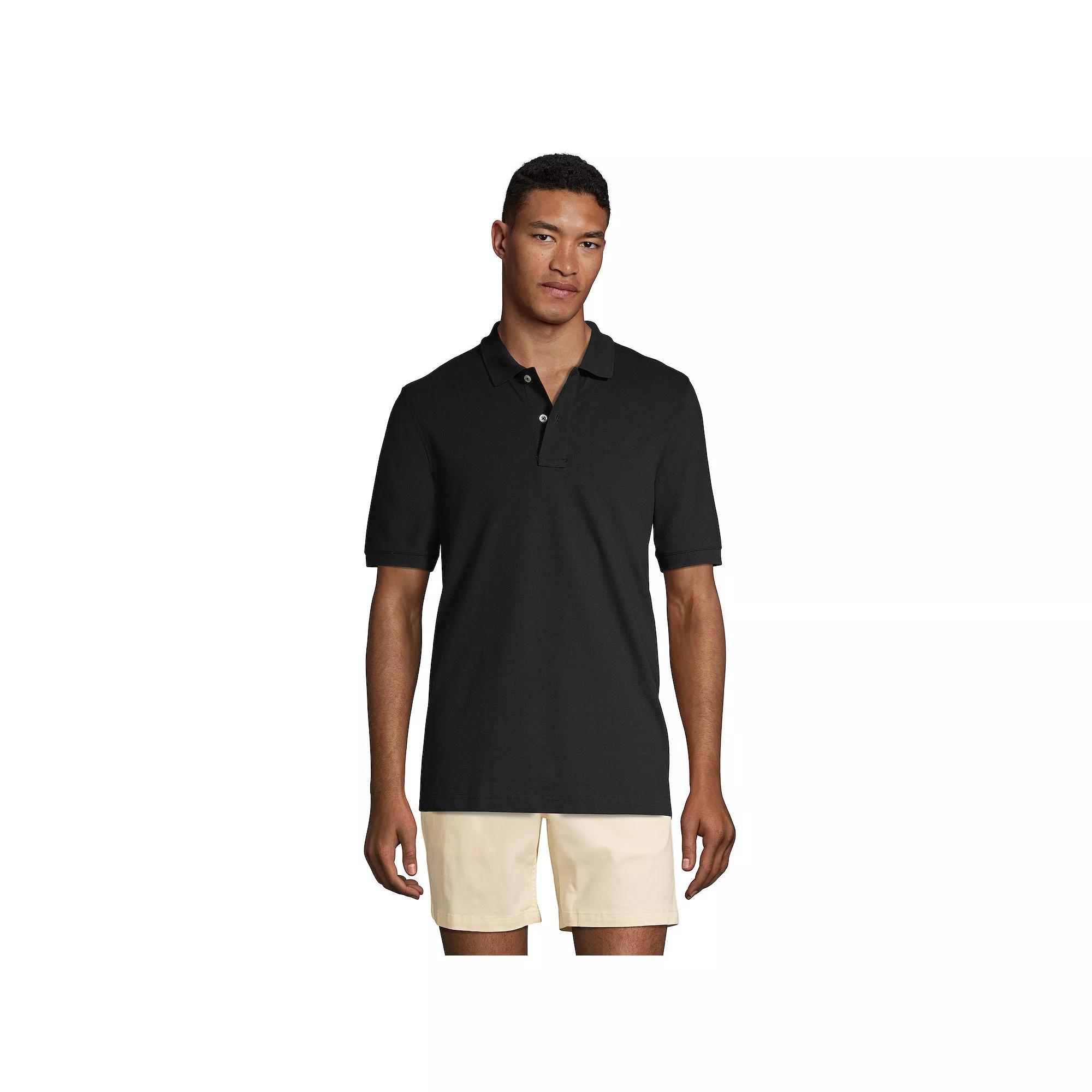 Men's Lands' End Comfort-First Mesh Polo Shirt,  Product Image