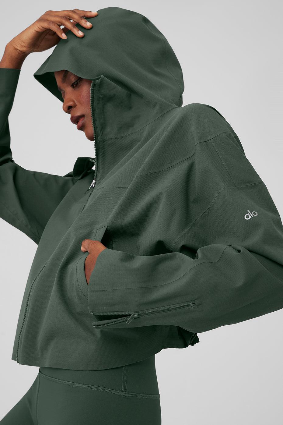 Rain Or Shine Jacket - Dark Cactus Female Product Image