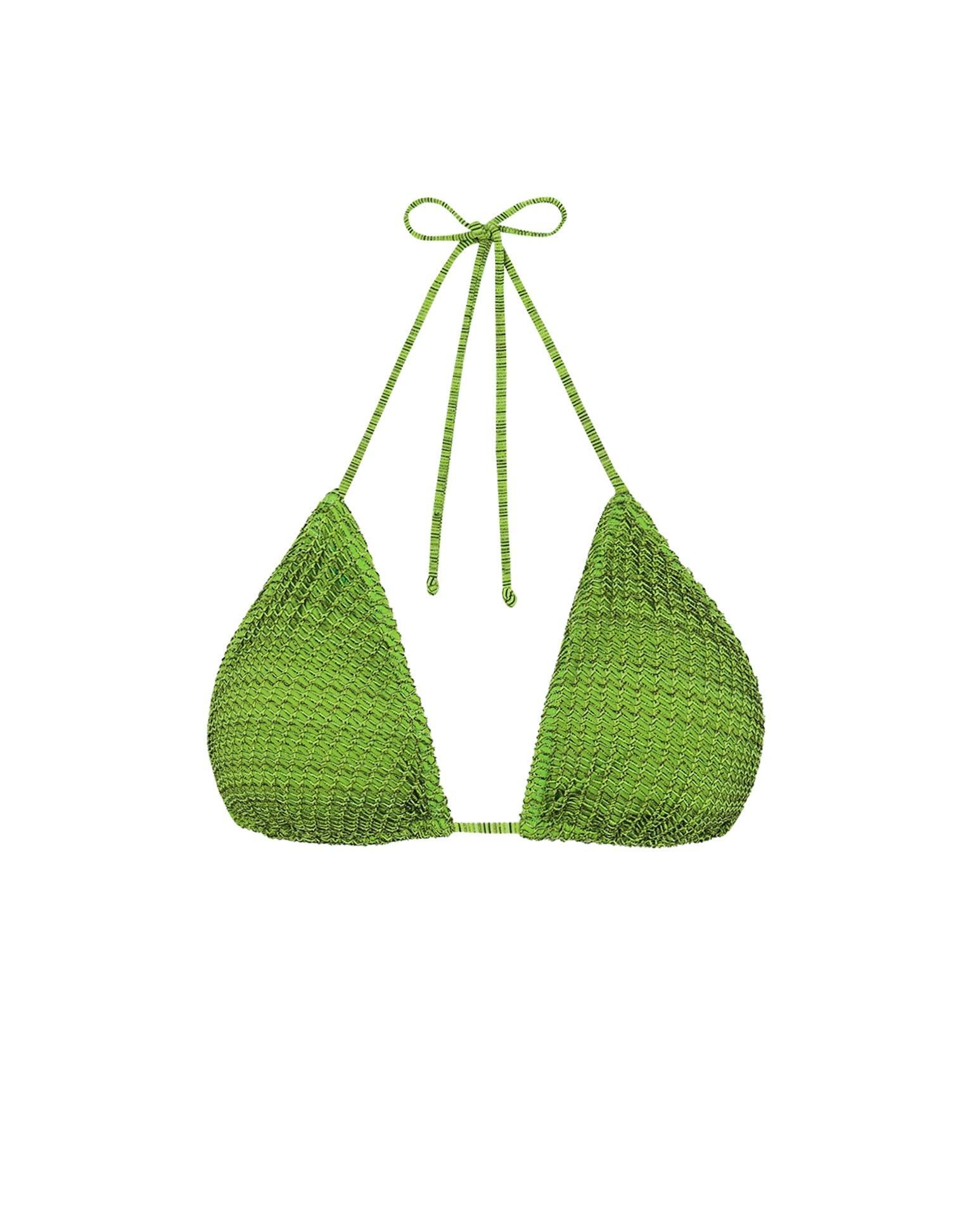 Mesh Tie Side Bottom - Acid Green Product Image