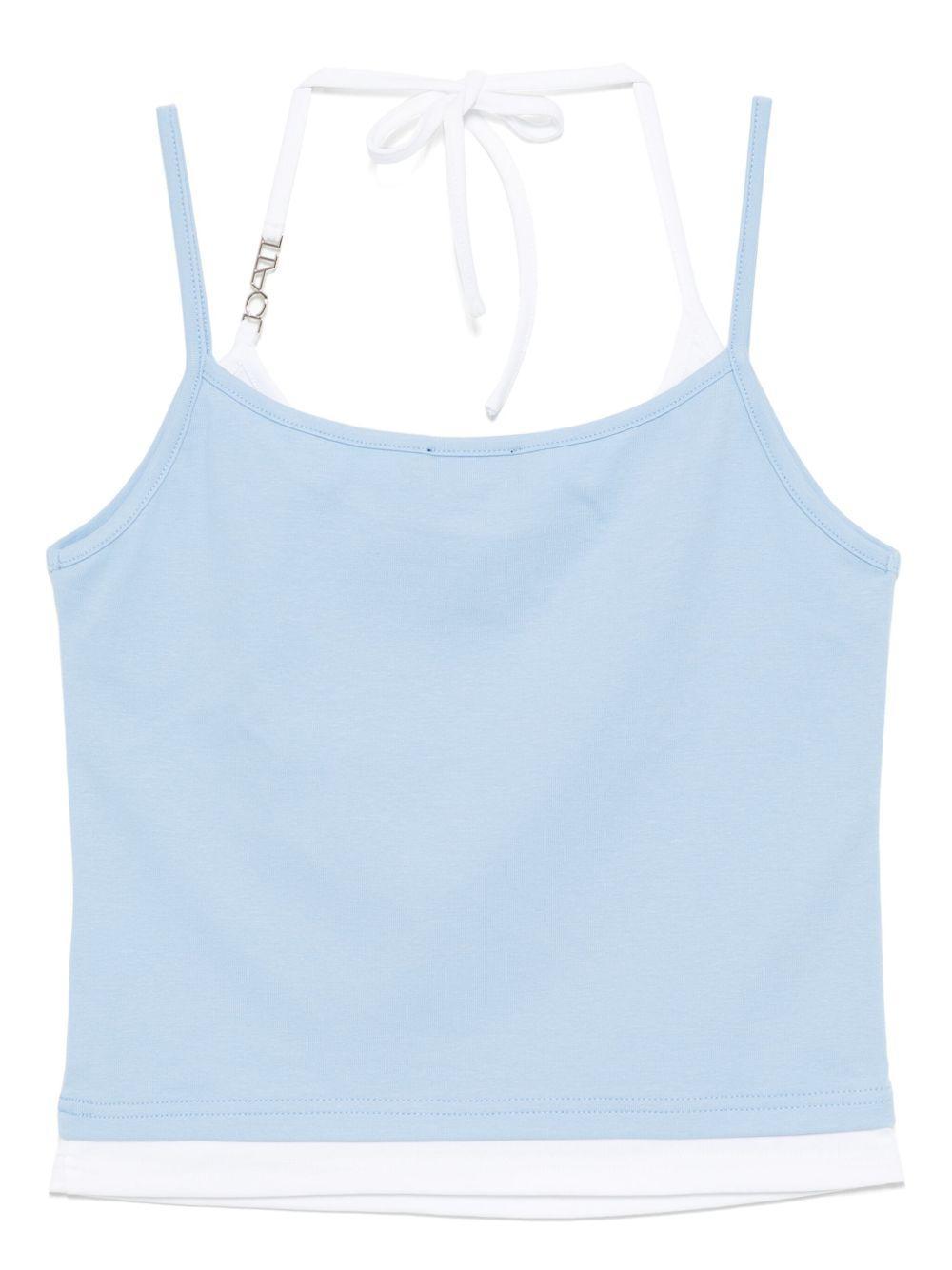 layered halter cami top Product Image