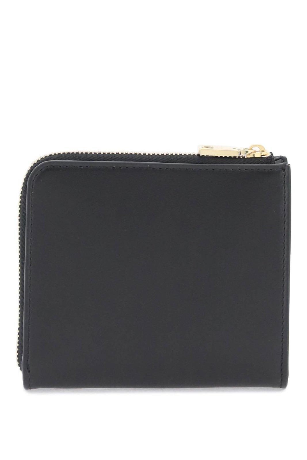 Dg Logo Embossed Card Holder In Black Product Image