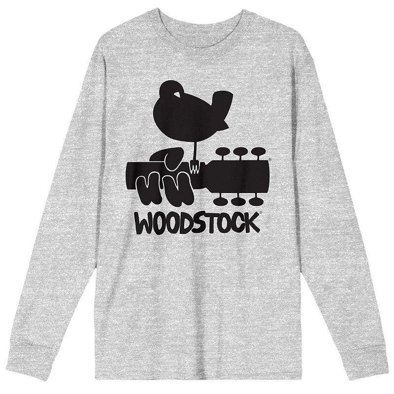 Men's Woodstock Bird & Guitar Long Sleeve,  Product Image