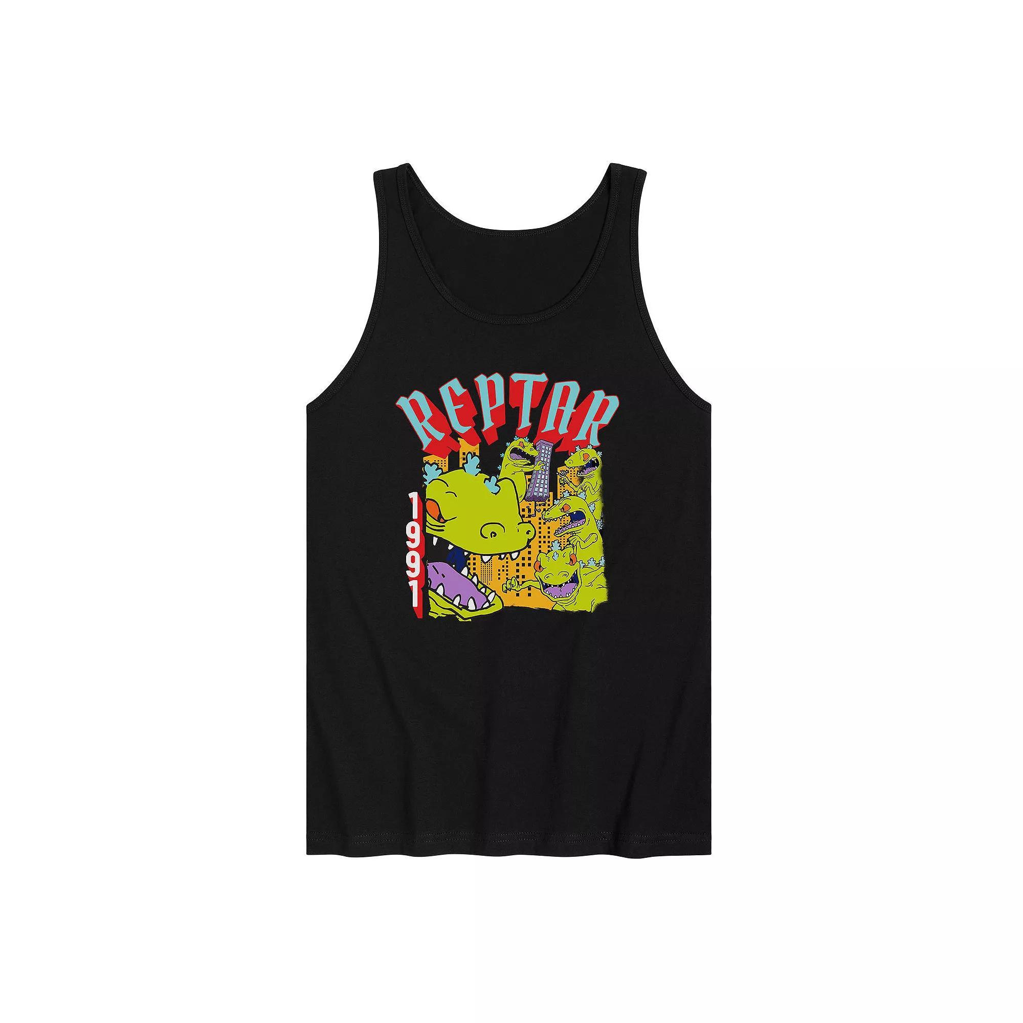 Men's Making Spirits Bright Tank Top Top, Size: Large, Black Product Image