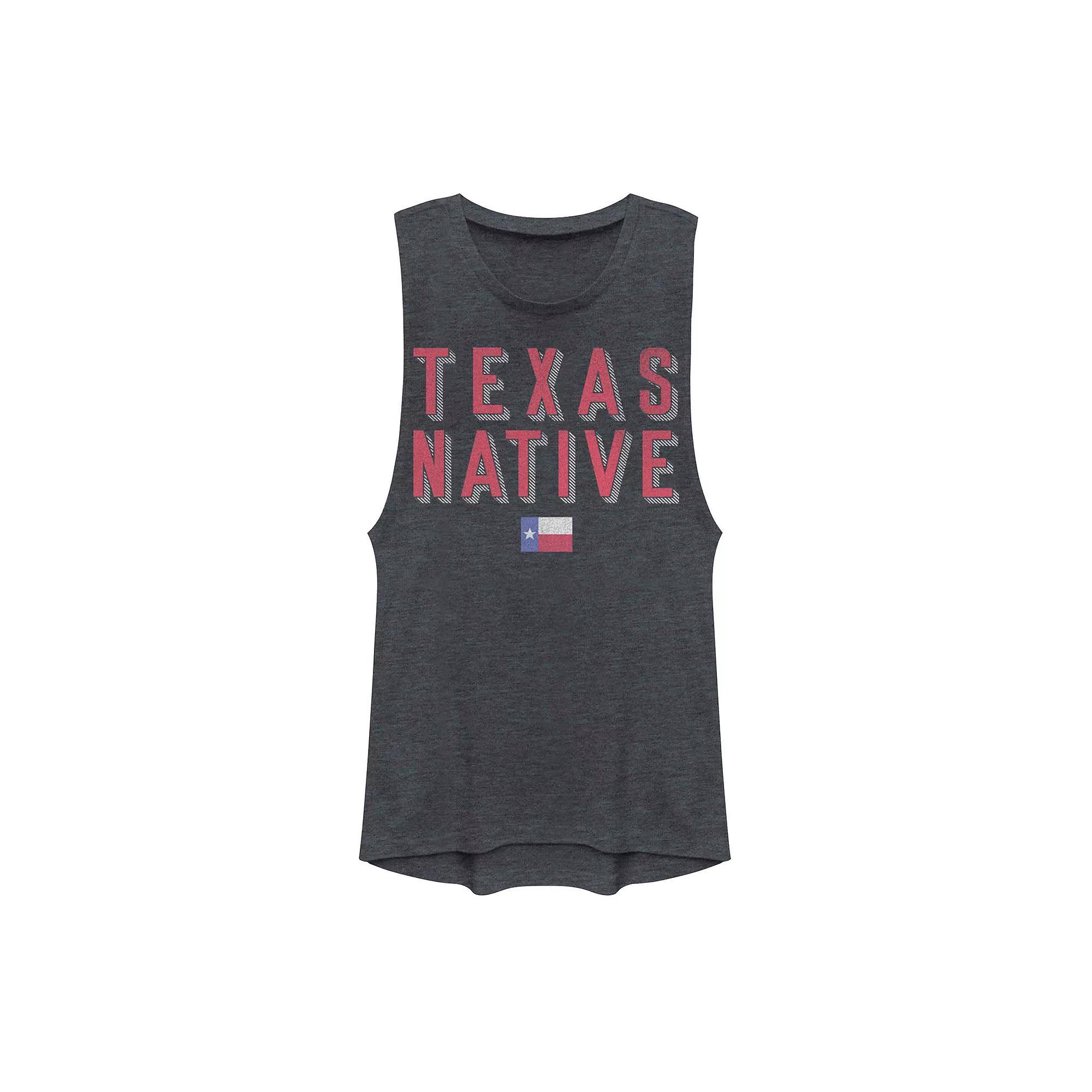 Juniors' "Spirit of '67 USA Rock Tour" Logo Muscle Tank Top, Girl's,  Product Image