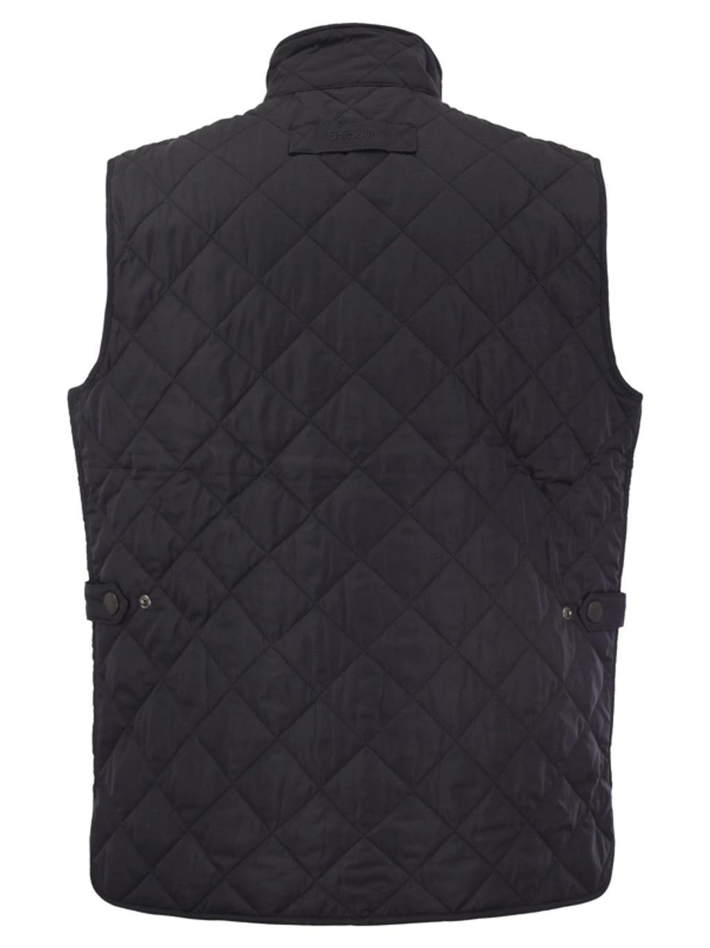 BARBOUR Lowerdale Quilted Cotton Vest In Navy Product Image