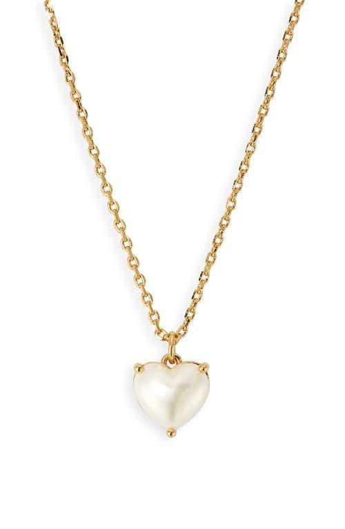 kate spade new york My Love April Birthstone Heart Pendant Necklace, 16-19 Product Image