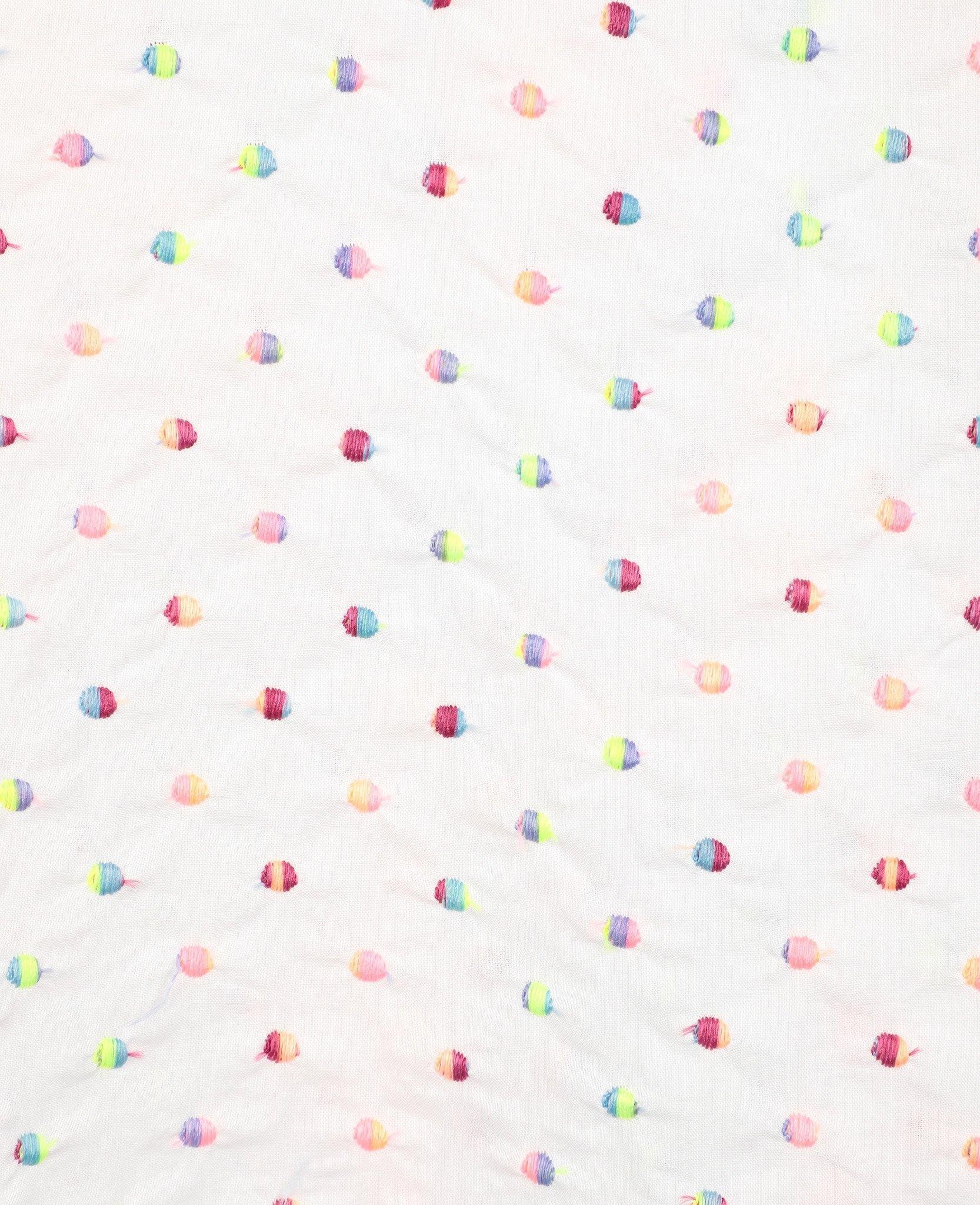 Stella McCartney Embroidered Dots Tulle Top Product Image