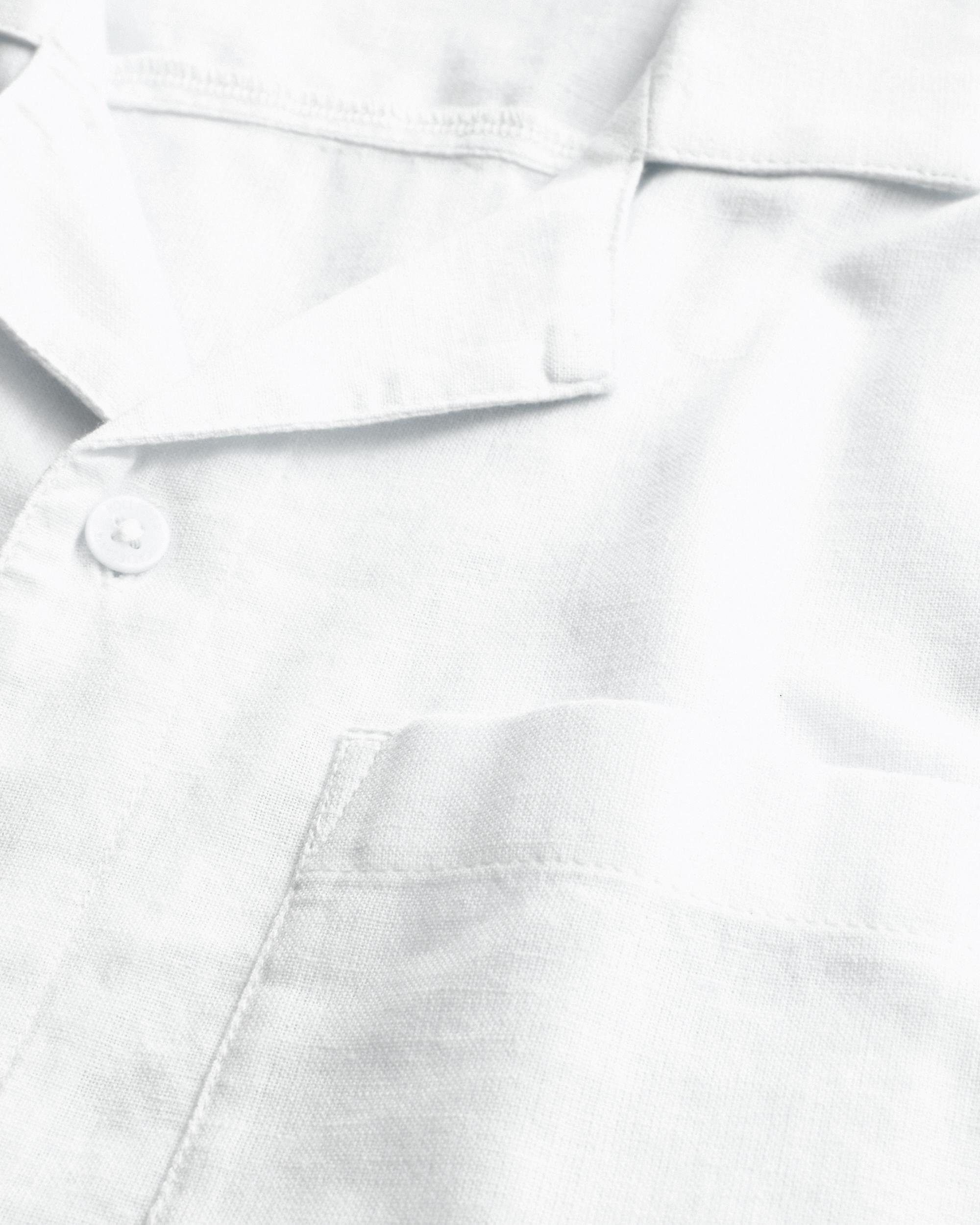 Relaxed Short-Sleeve Button-Through Shirt Product Image