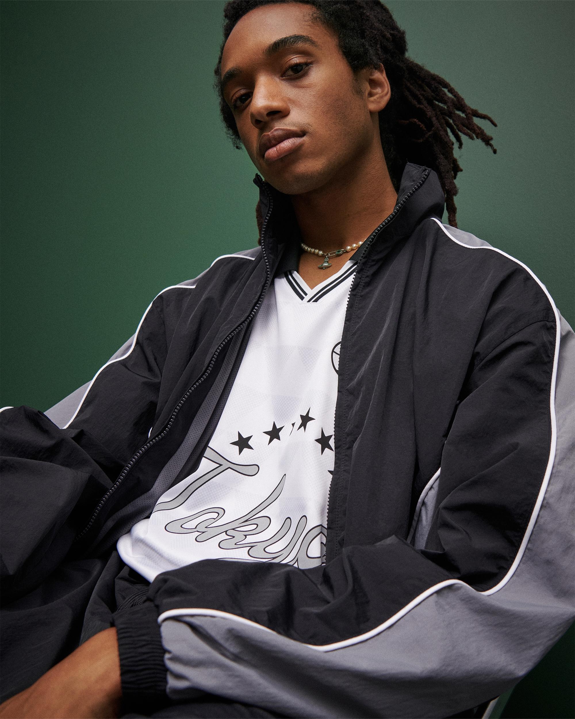 Zip-Up Windbreaker Jacket Product Image