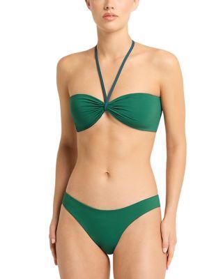 Ida Tie Back Bandeau Bikini Top Product Image
