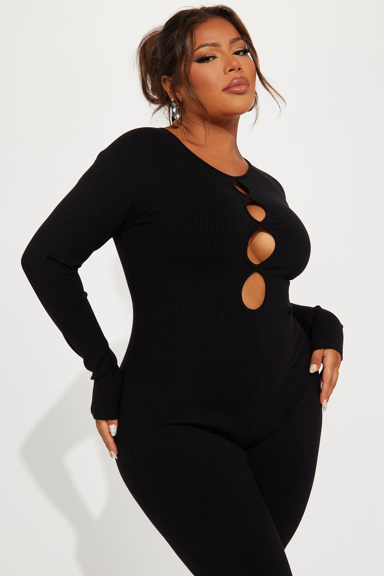 Jordyn Snatched Jumpsuit - Black Product Image