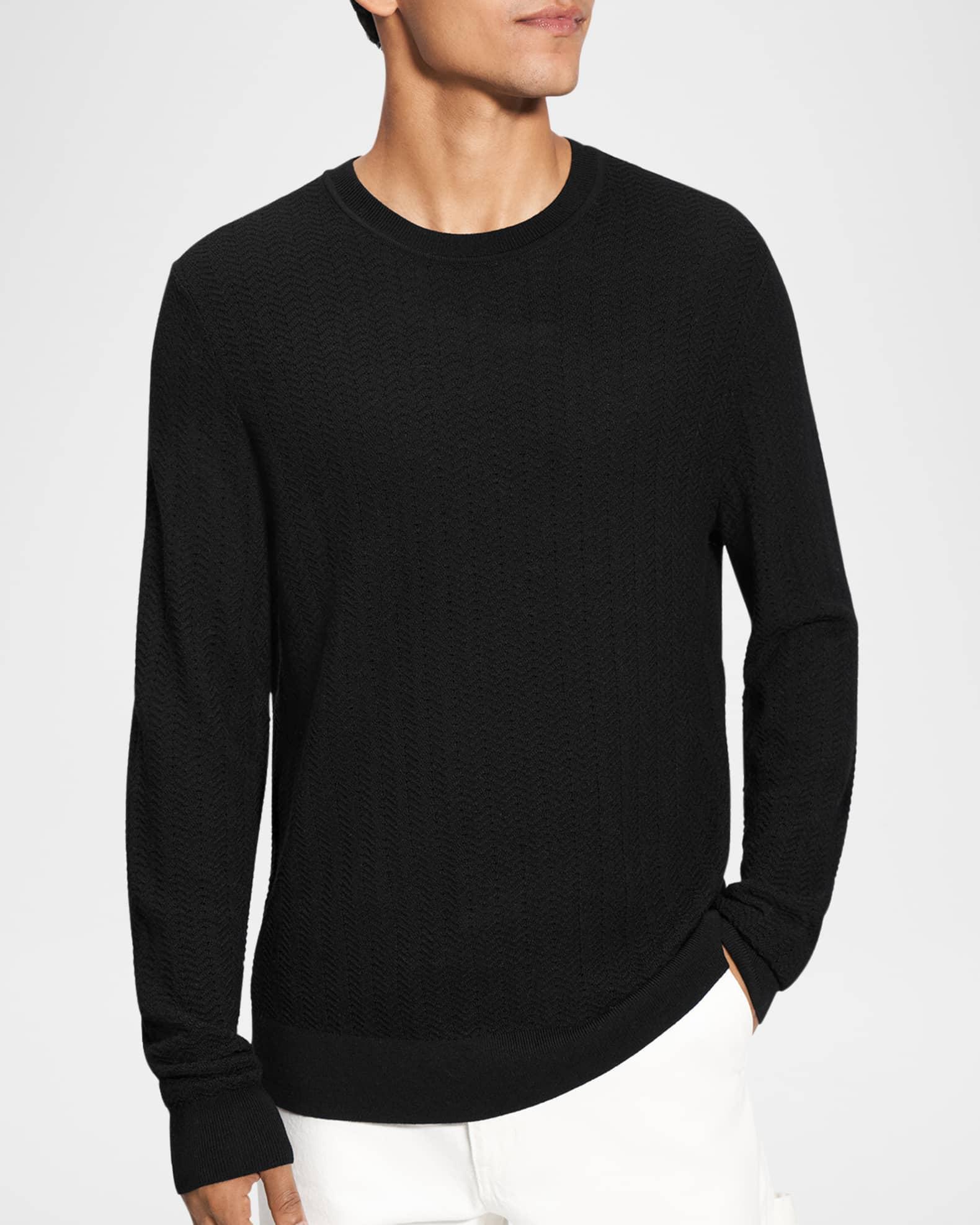 Men's Merino Wool Crewneck Sweater Product Image