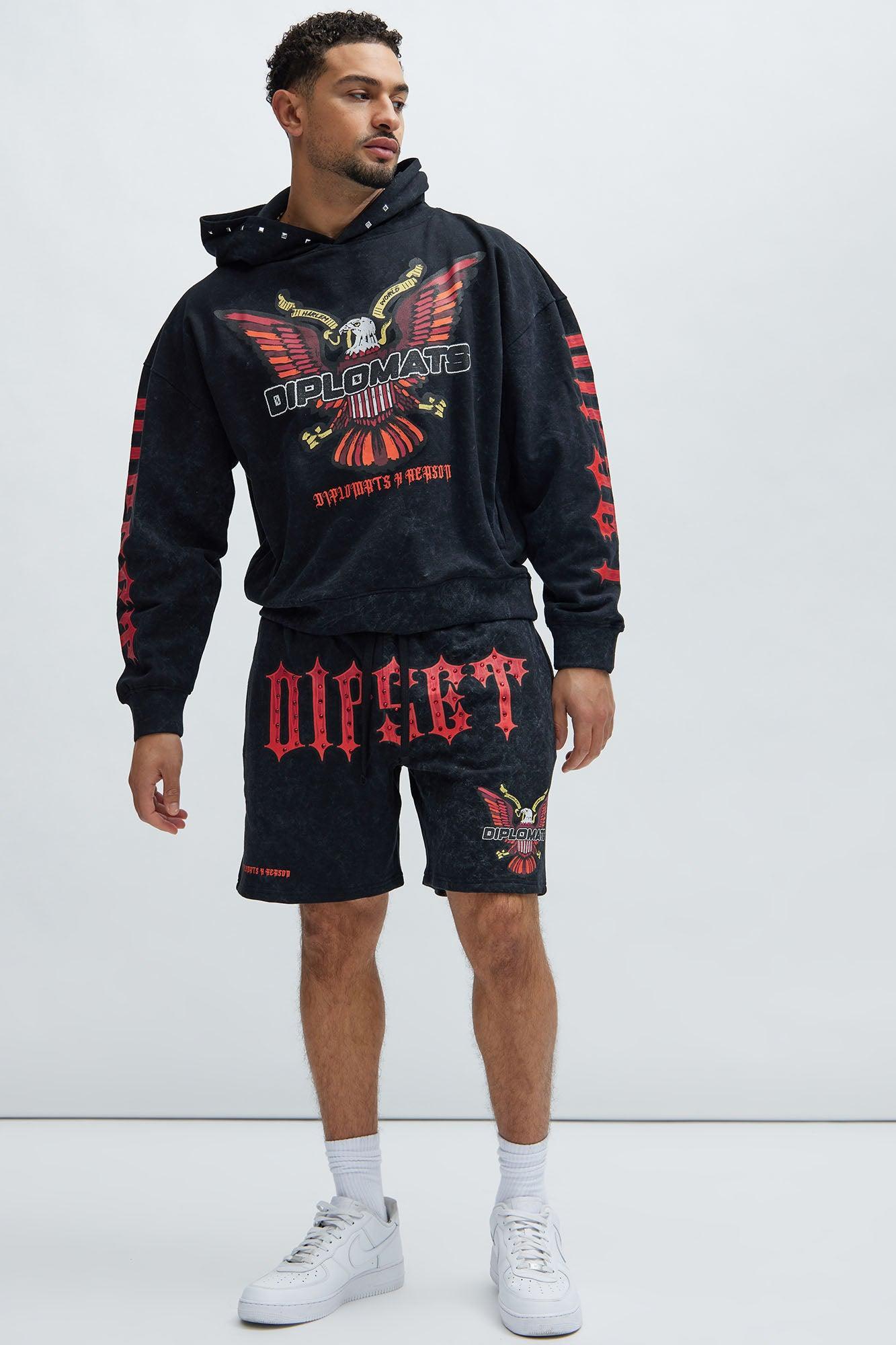 Dipset Seal Shorts - Black Product Image