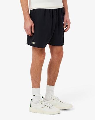 Mid Length Monochrome Swim Trunks Product Image