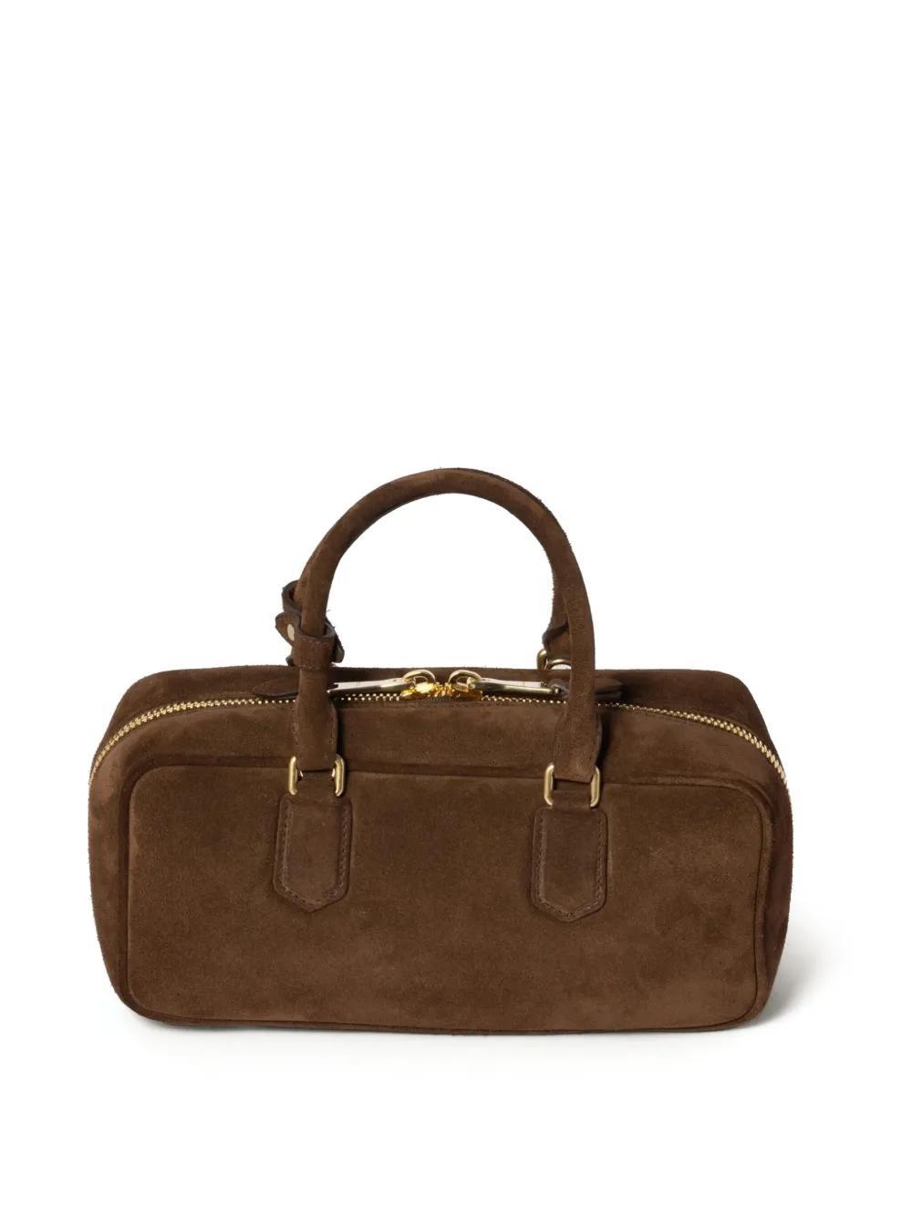 MIU MIU Arcadie Tote Bag In Brown Product Image