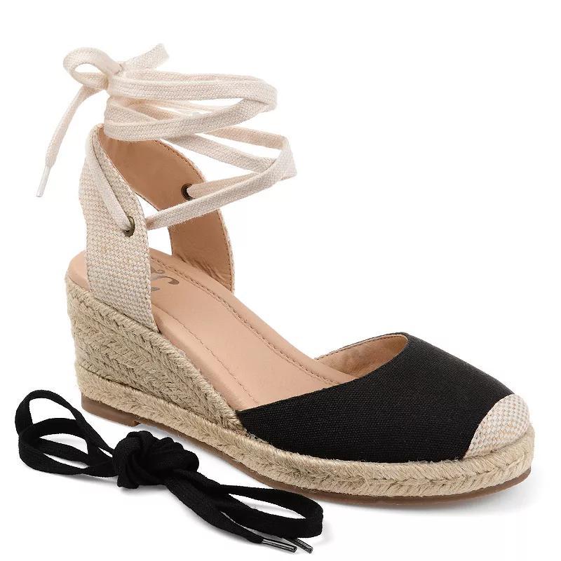 Journee Monte Womens Espadrille Wedges Product Image