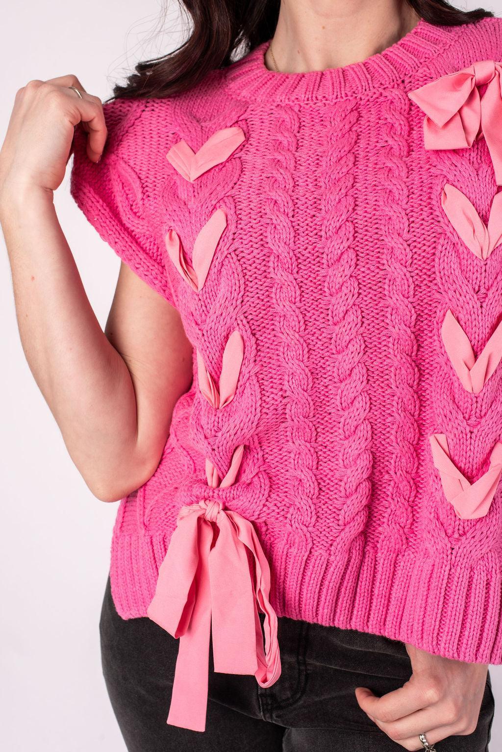 Heidi Cable Knit Top Product Image