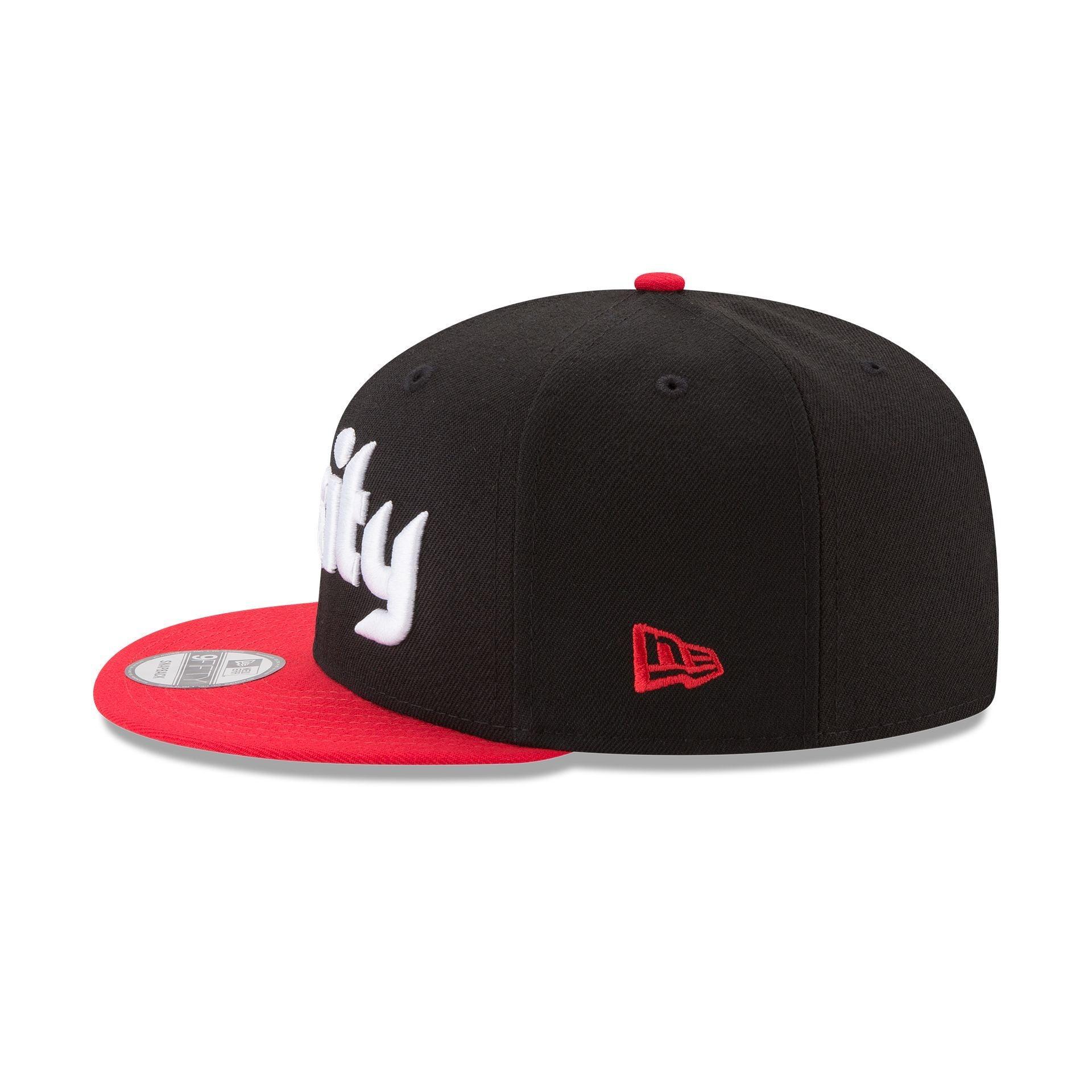 Portland Trail Blazers Basic Two Tone 9FIFTY Snapback Hat Male Product Image