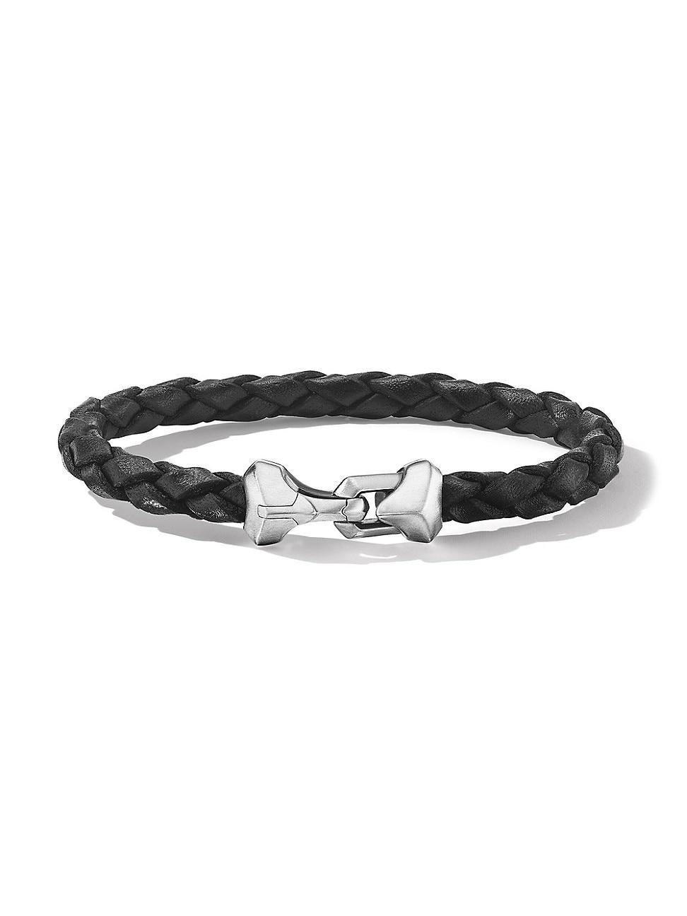 Mens Armory Leather Bracelet Product Image