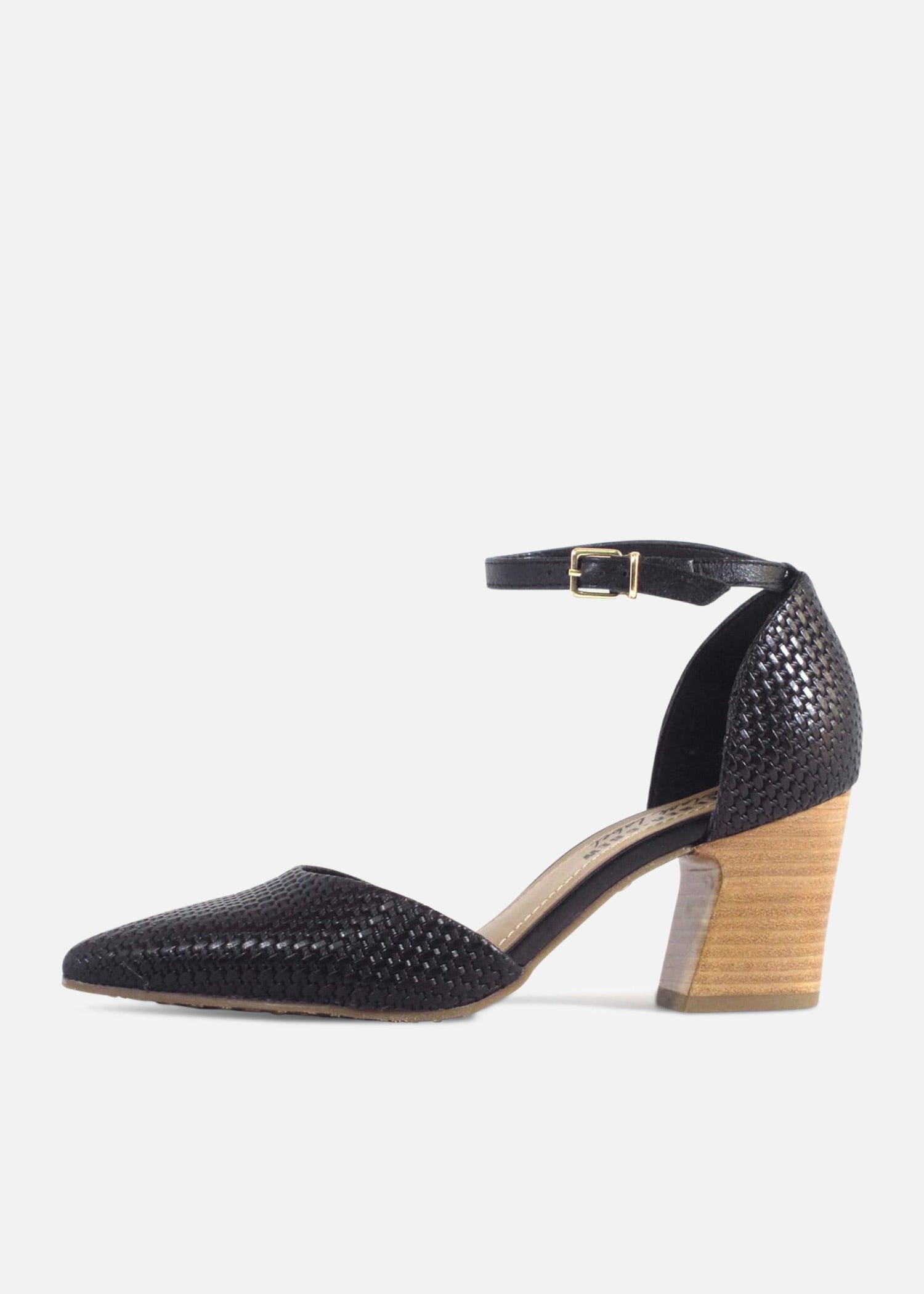 Miracle Woven Block Heels Product Image